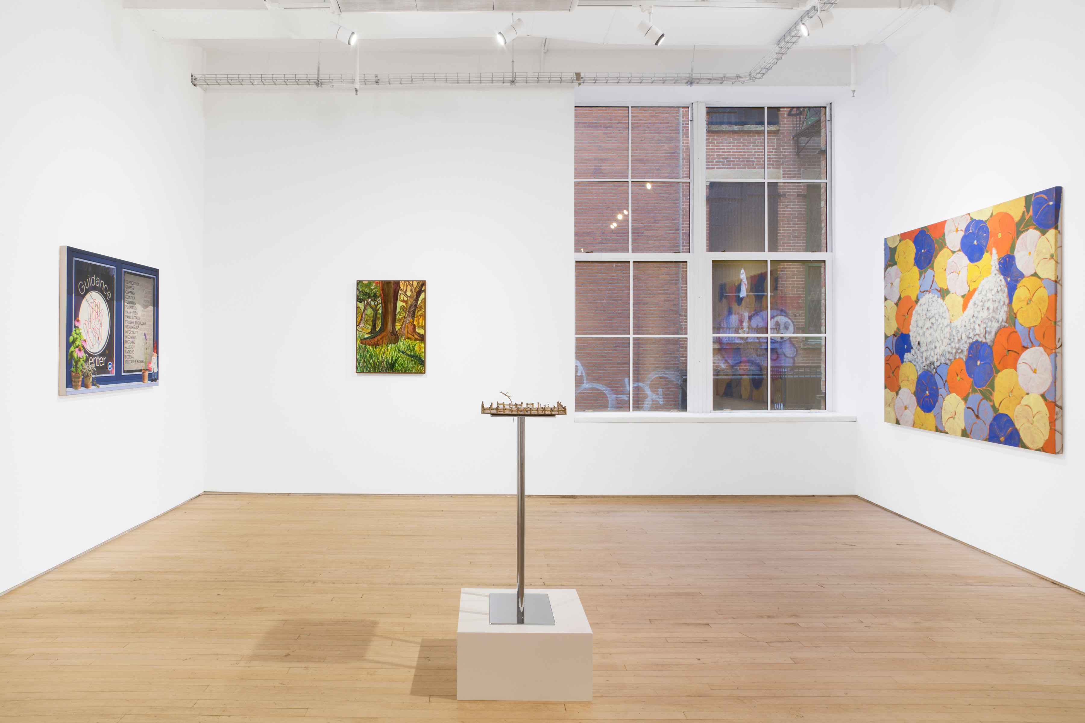 Installation view of "Superbloom"