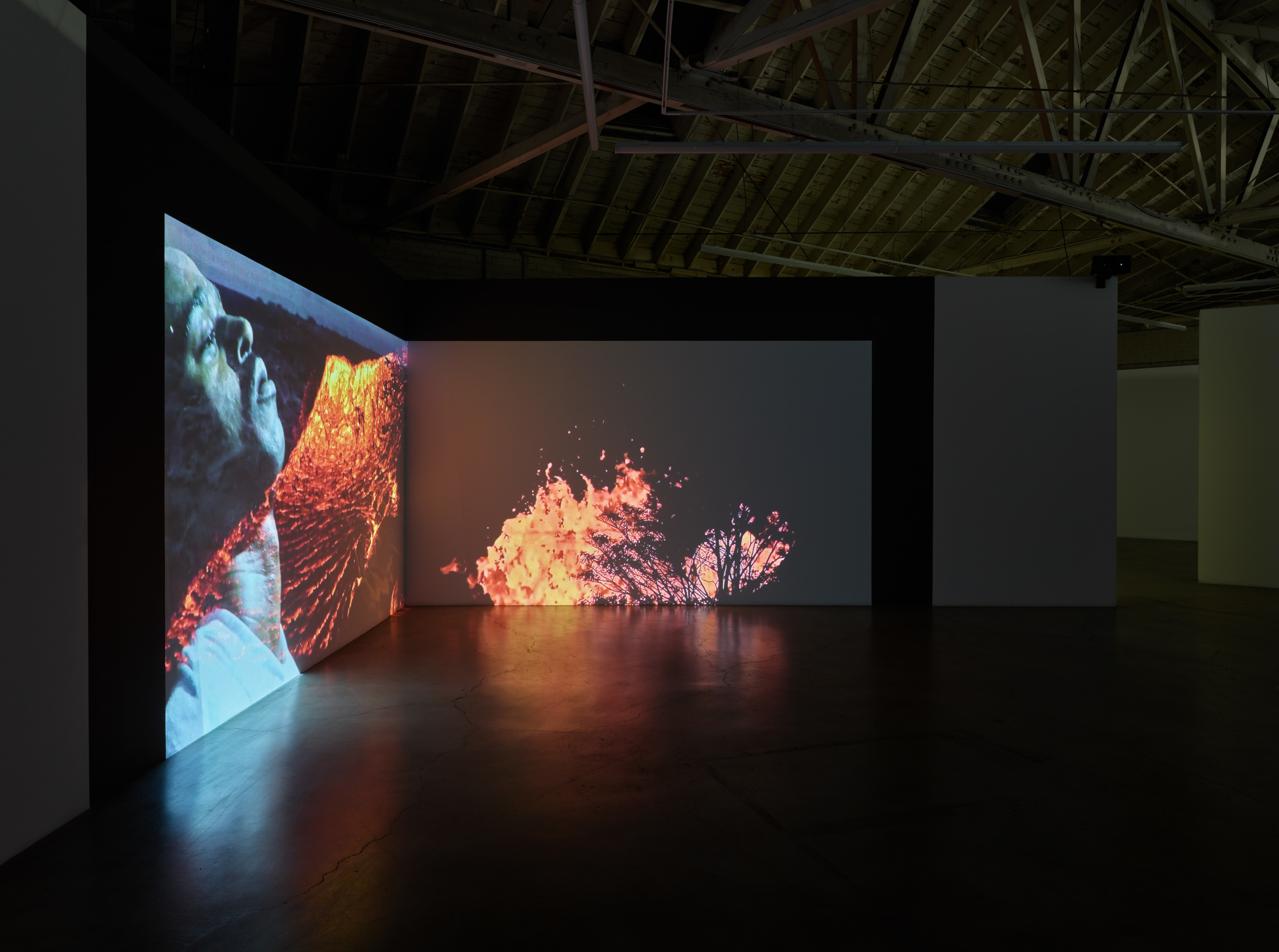 Kandis Williams, Eurydice, installation view at Night Gallery, 2021