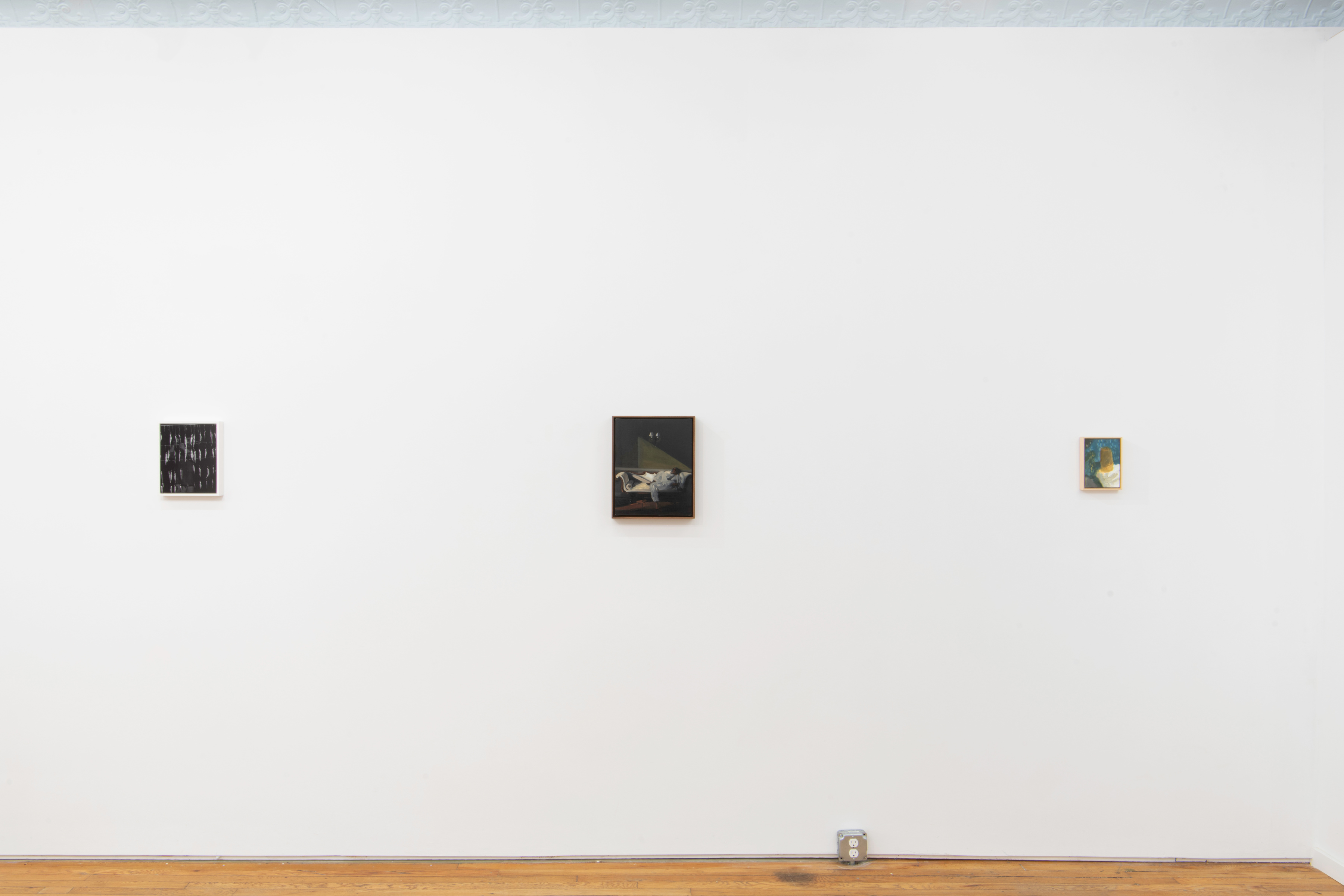 Installation view of "The Wrong Sea" at Dunes, 2024