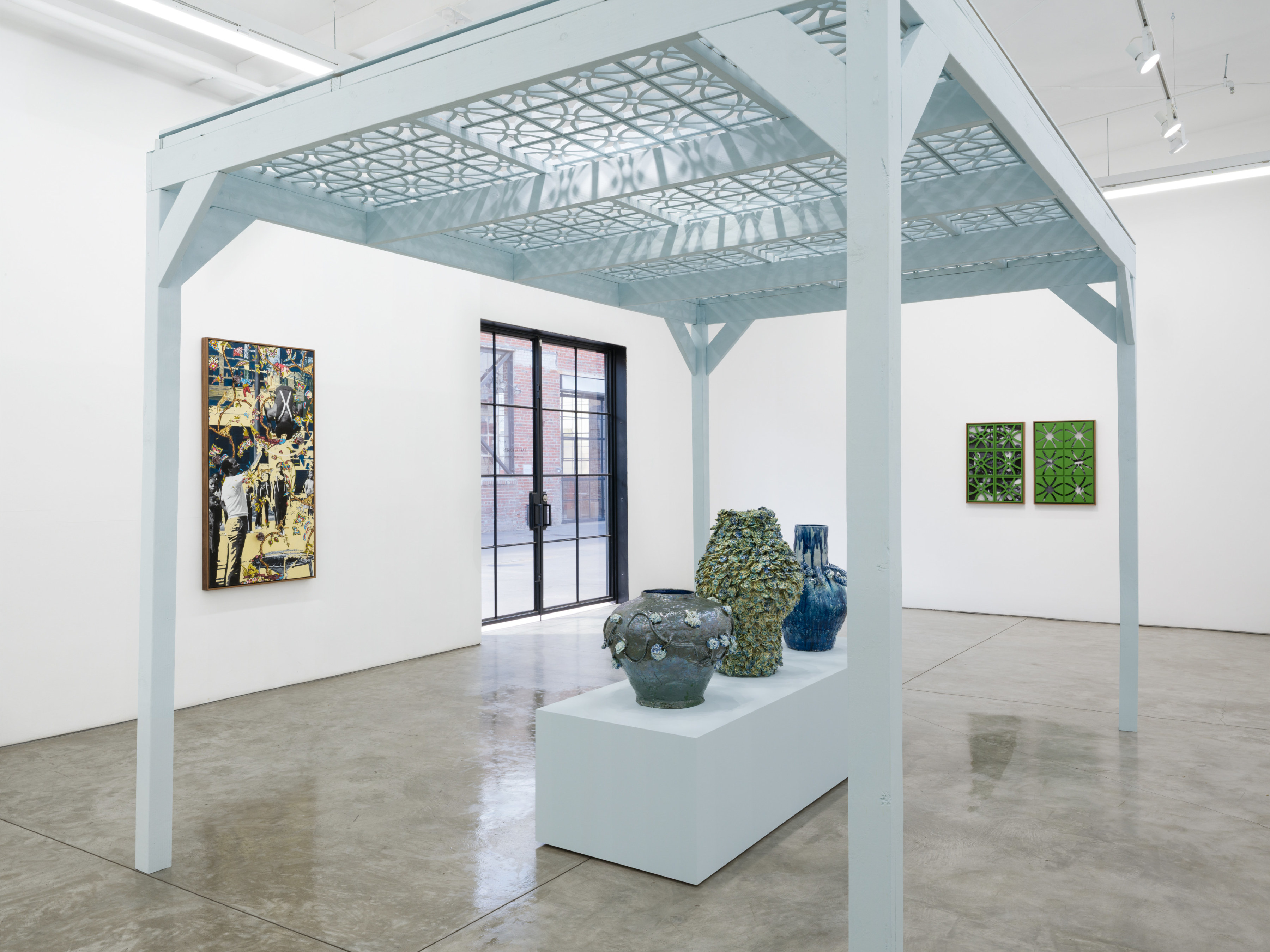 Installation view of "Dust of the Streets"