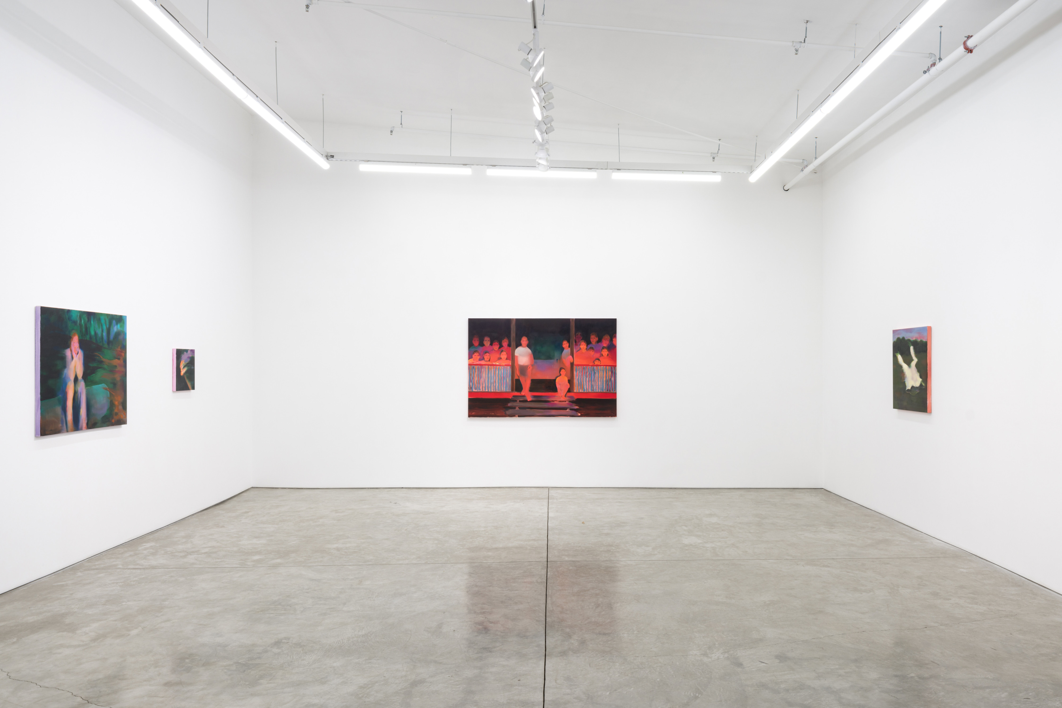 Installation view of Cathleen Clarke’s “Morning Star” at Night Gallery