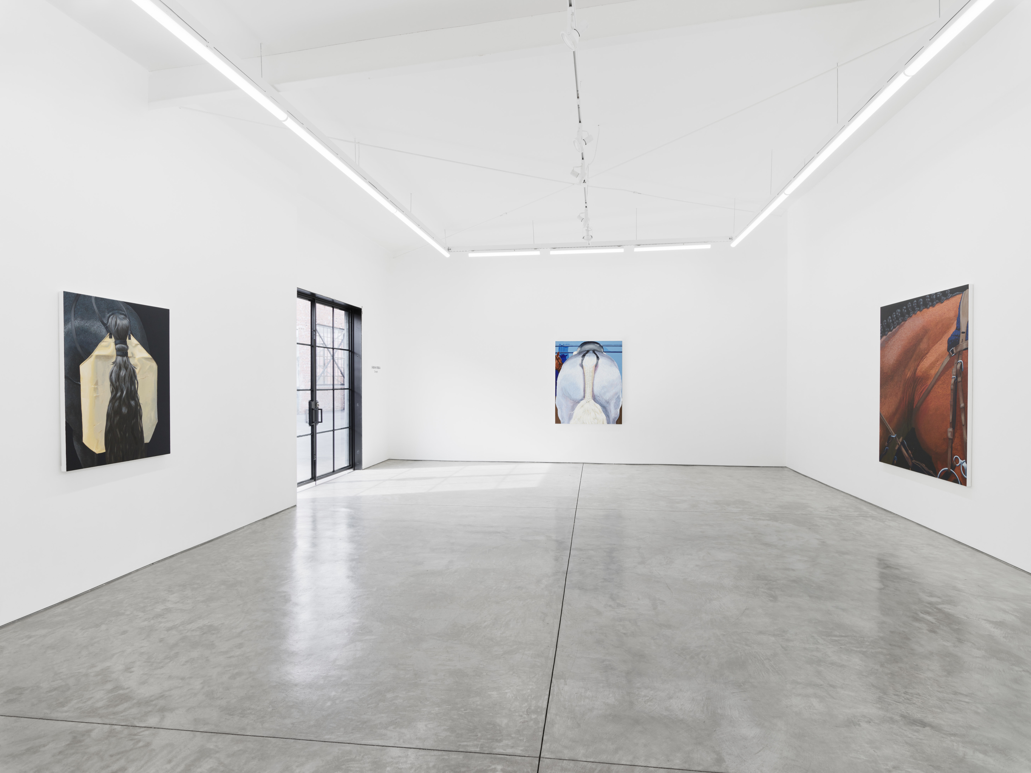 Sarah Miska, Swept, installation view, 2022