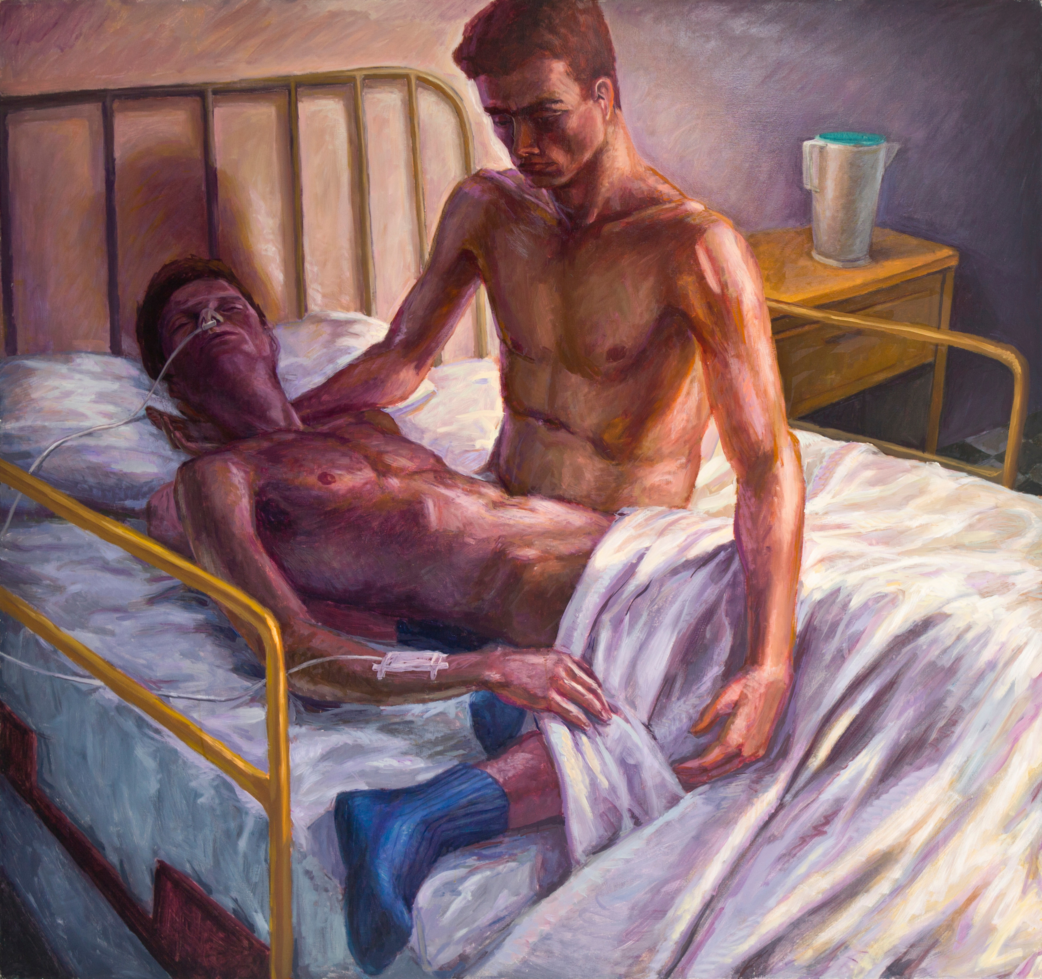 Hugh Steers, Hospital Bed, 1993