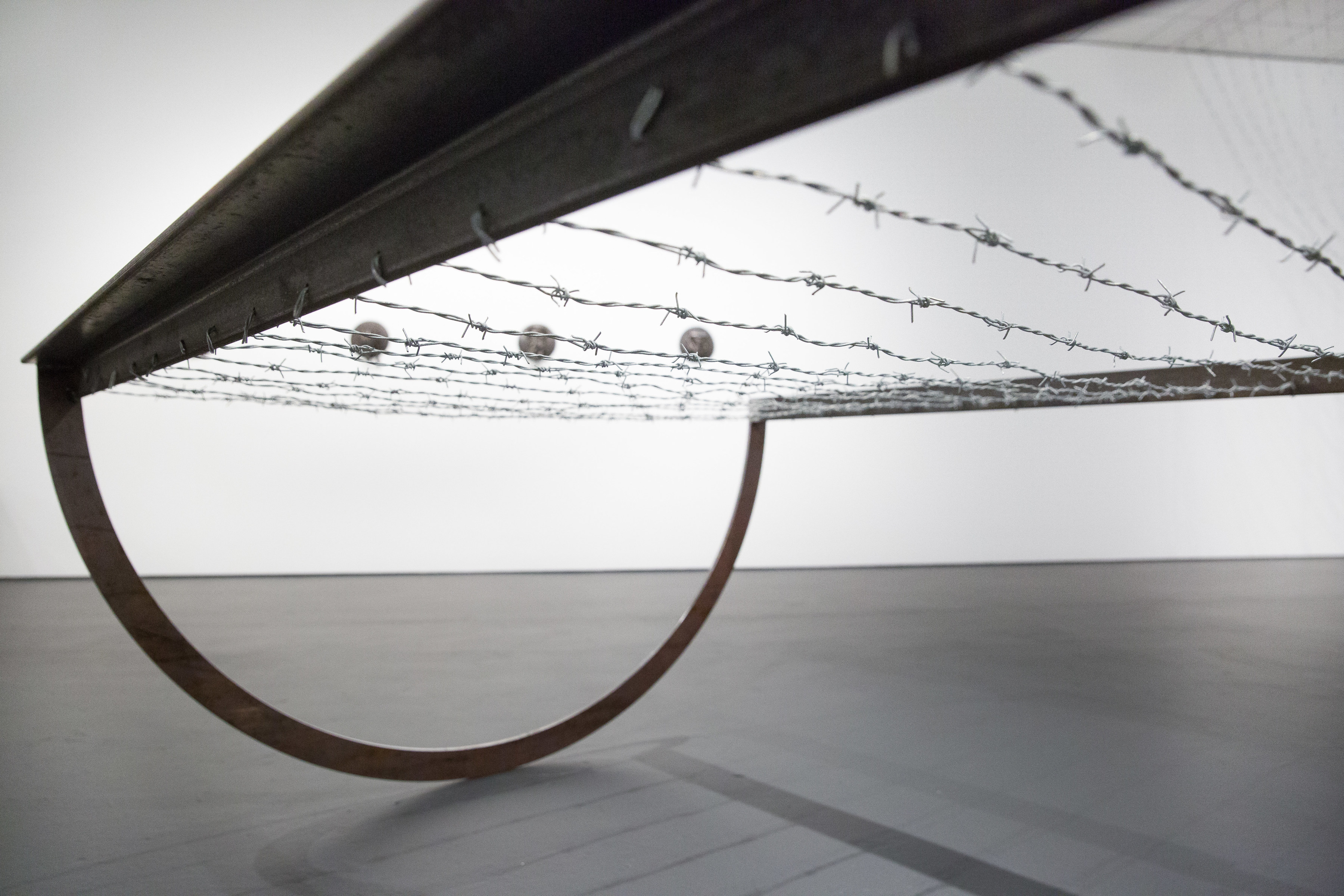 Melvin Edwards: Festivals, Funerals, and New Life, installation view, David Winton Bell Gallery,&nbsp;Brown University (2017)&nbsp;