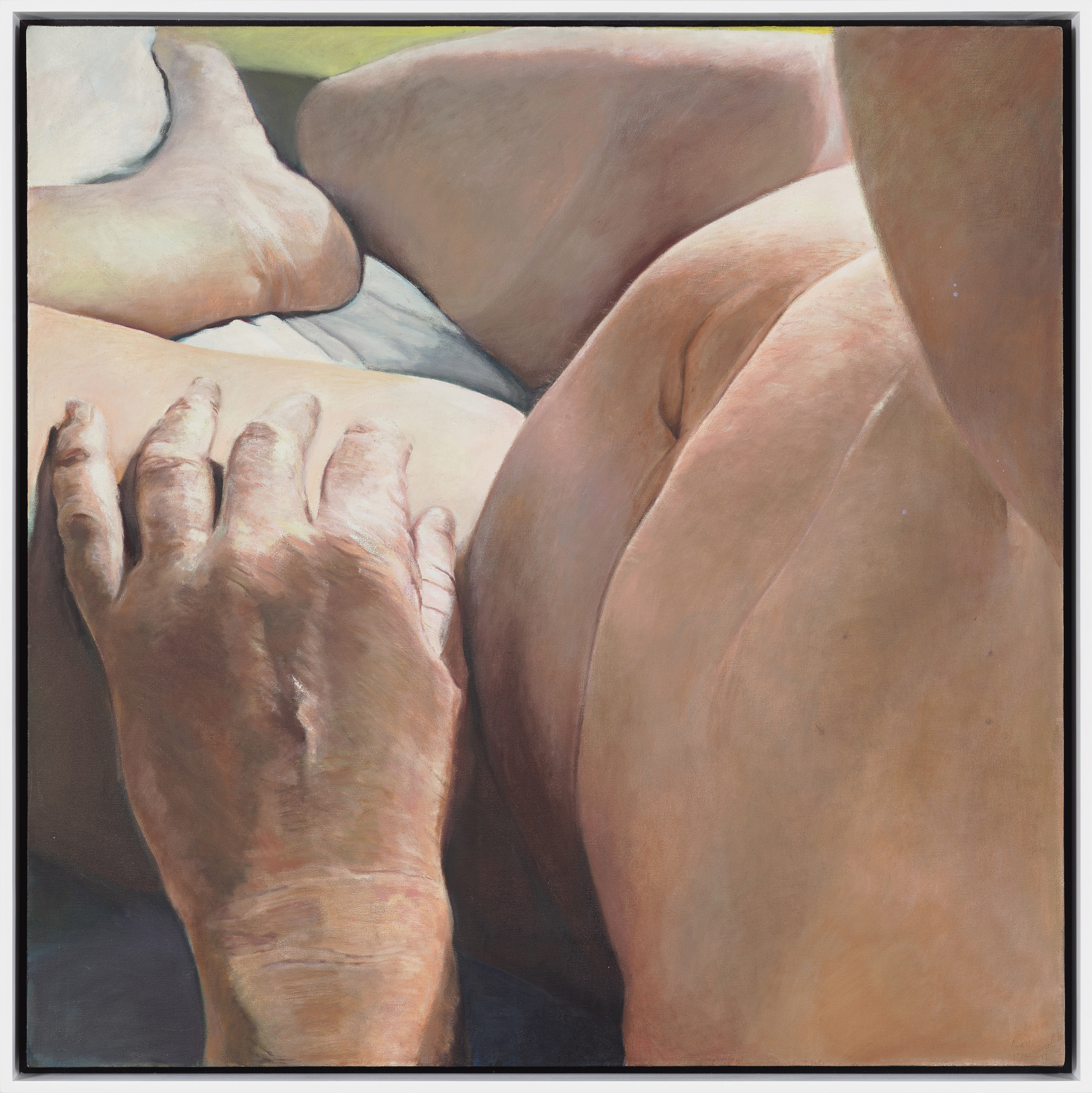 Joan Semmel, Foreground Hand, 1977