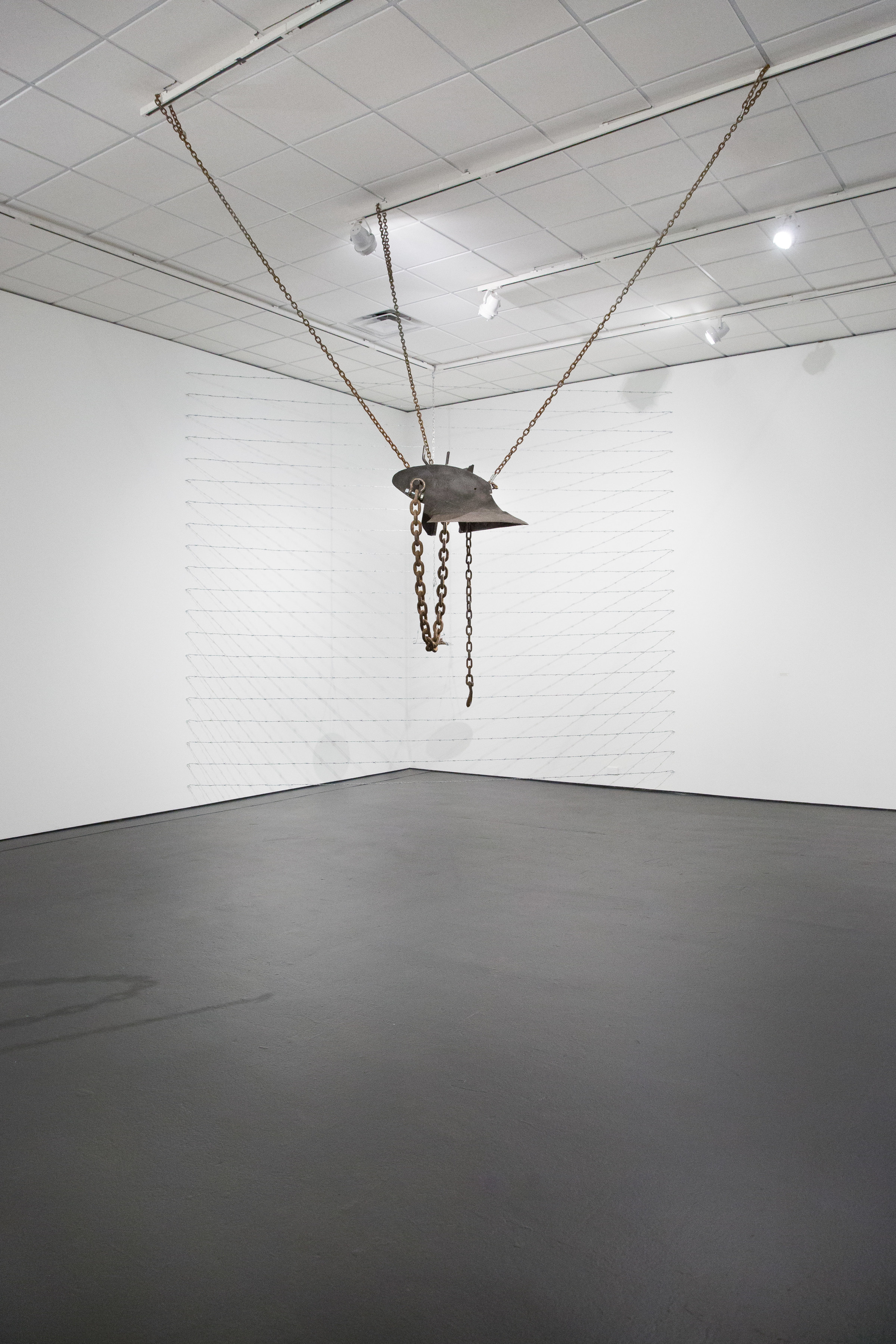 Melvin Edwards: Festivals, Funerals, and New Life, installation view, David Winton Bell Gallery,&nbsp;Brown University (2017)