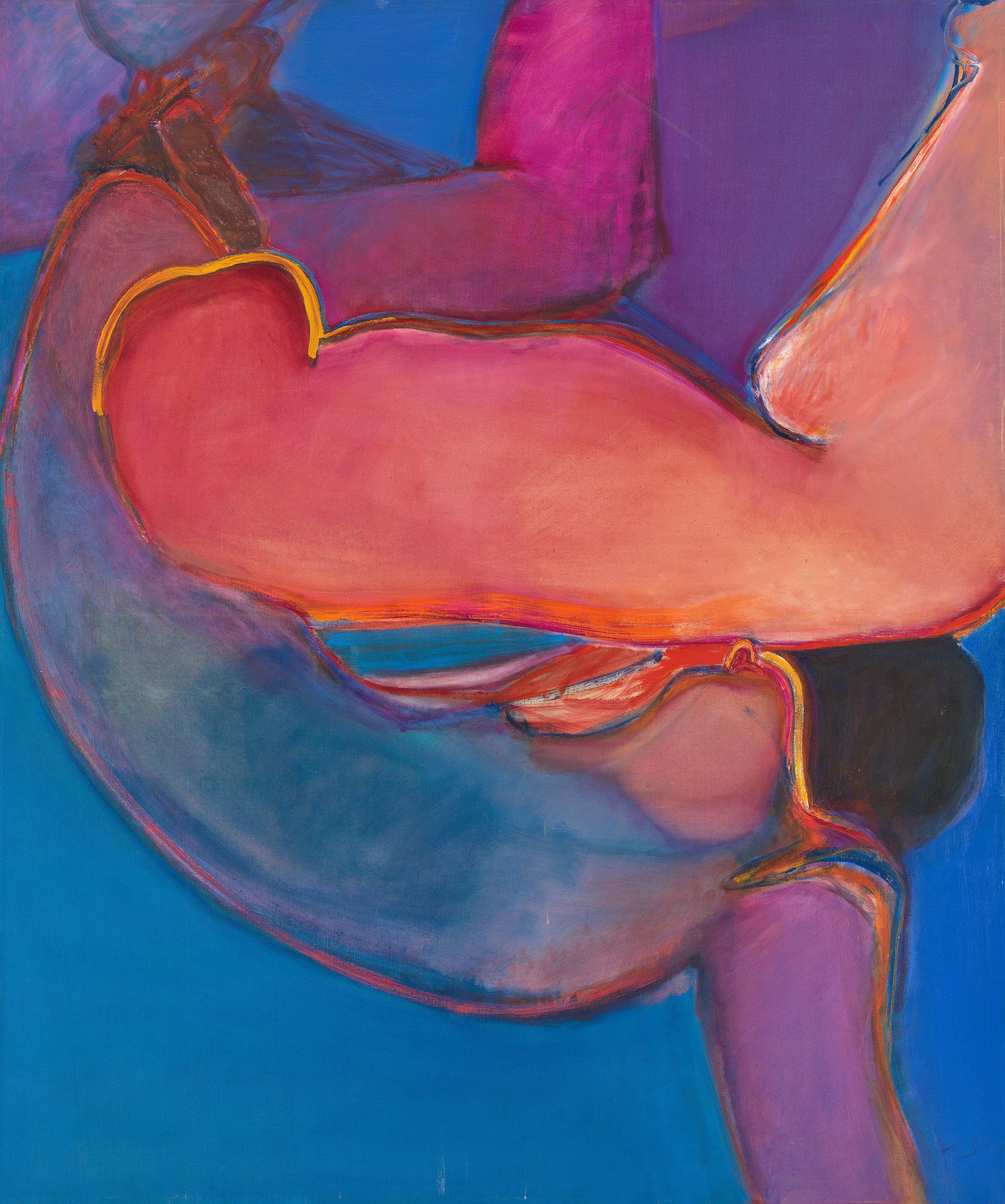 Untitled, 1971, Oil On Canvas