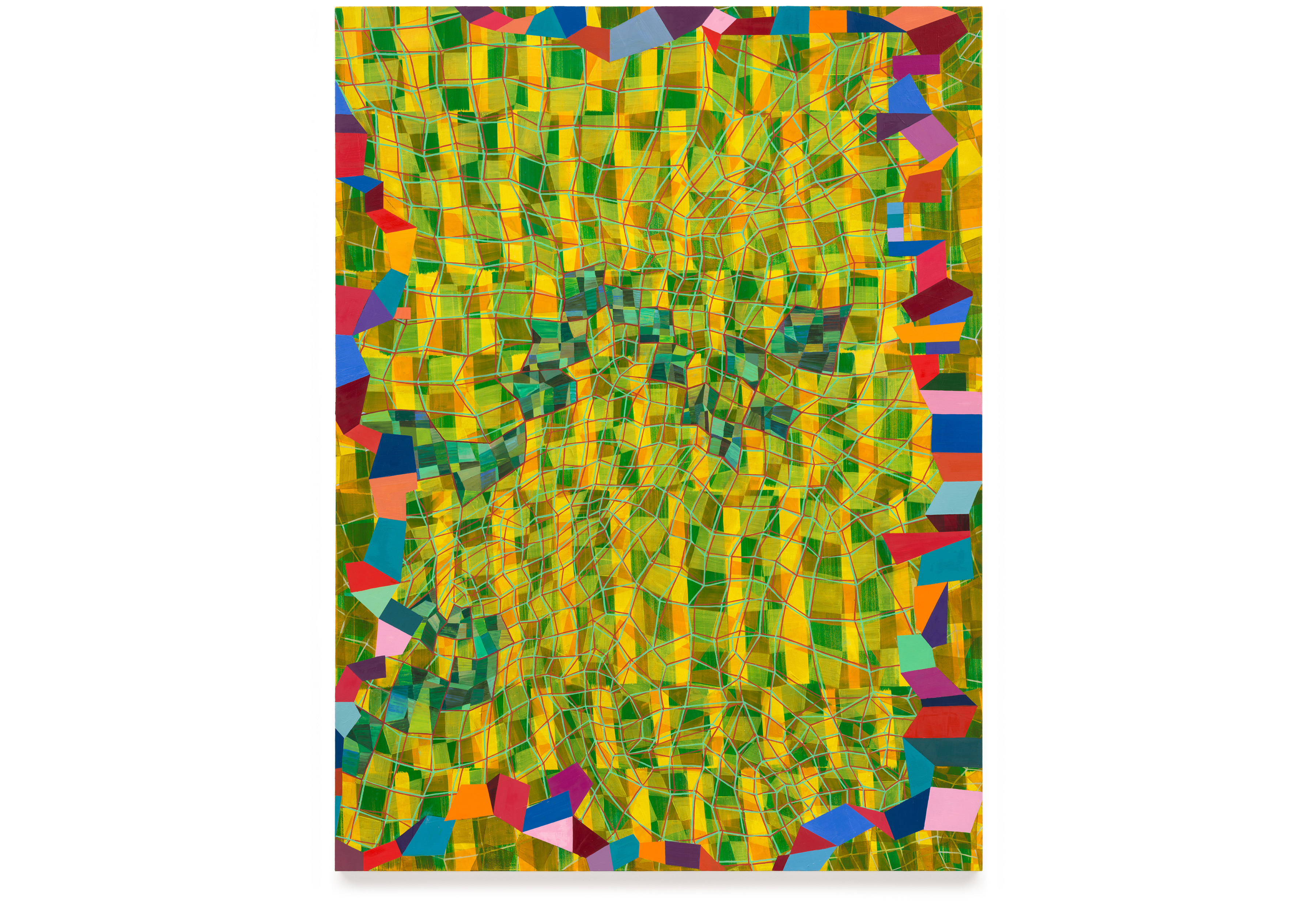 Dogmatic Deceit, 2025, Oil on canvas, 80 x 60 inches.&amp;nbsp;
Photo by&amp;nbsp;JSP Art Photography,&amp;nbsp;image courtesy of the artist
and Miles McEnery Gallery.