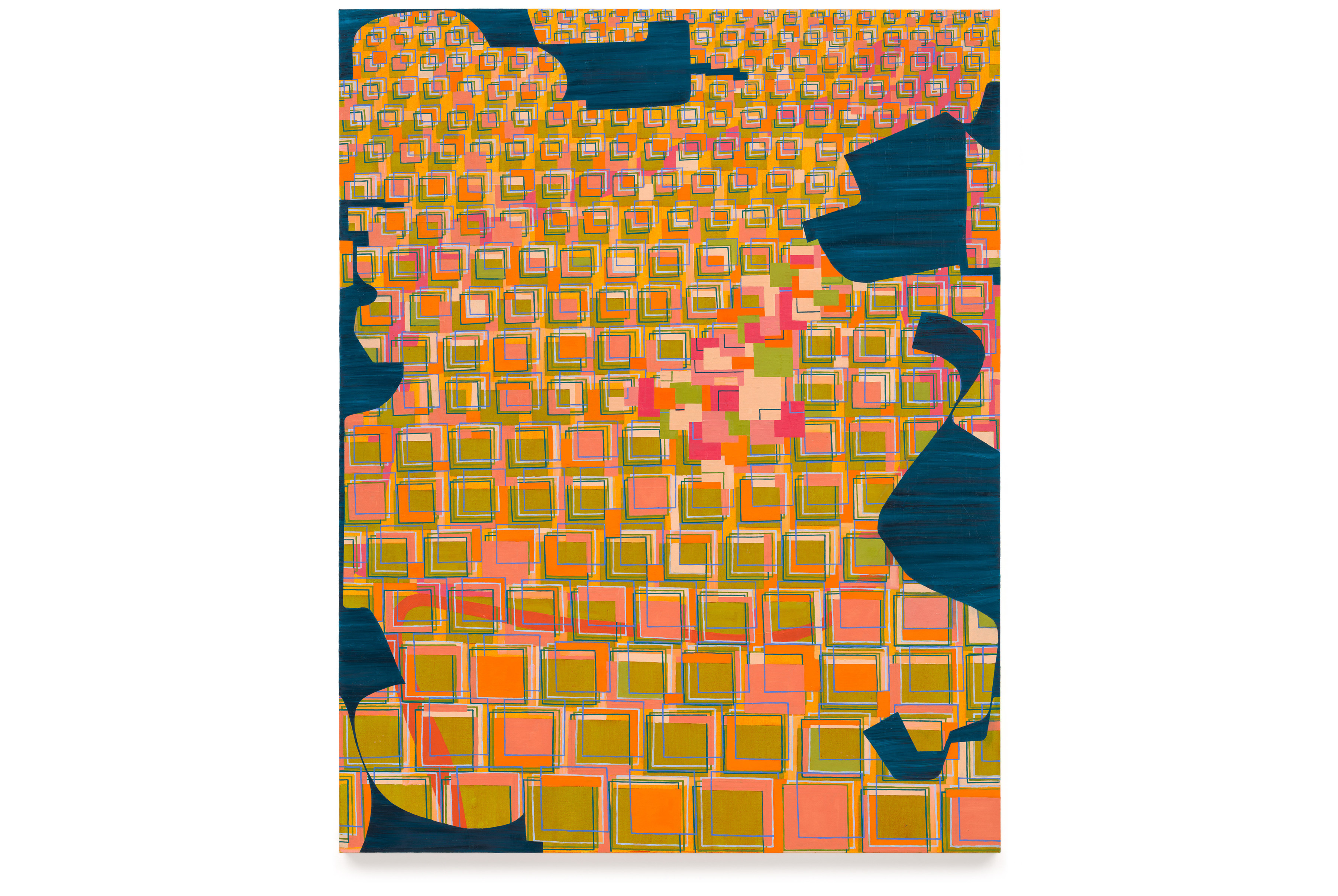 Categorical Contrivance, 2025, Oil on canvas, 70 x 55 inches.&amp;nbsp;
Photo by&amp;nbsp;JSP Art Photography,&amp;nbsp;image courtesy of the artist
and Miles McEnery Gallery.