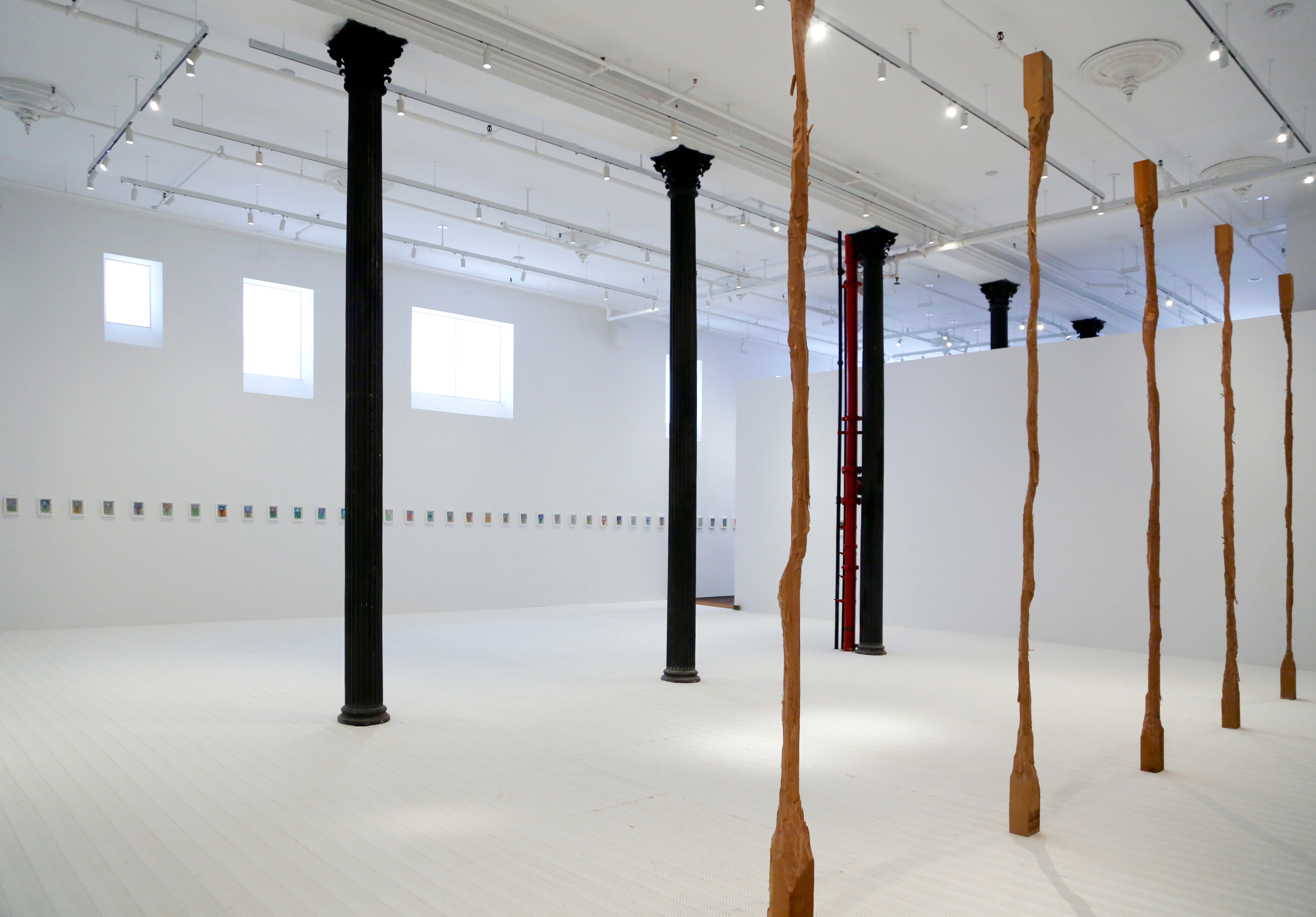 David Adamo / James Castle – installation view 1
