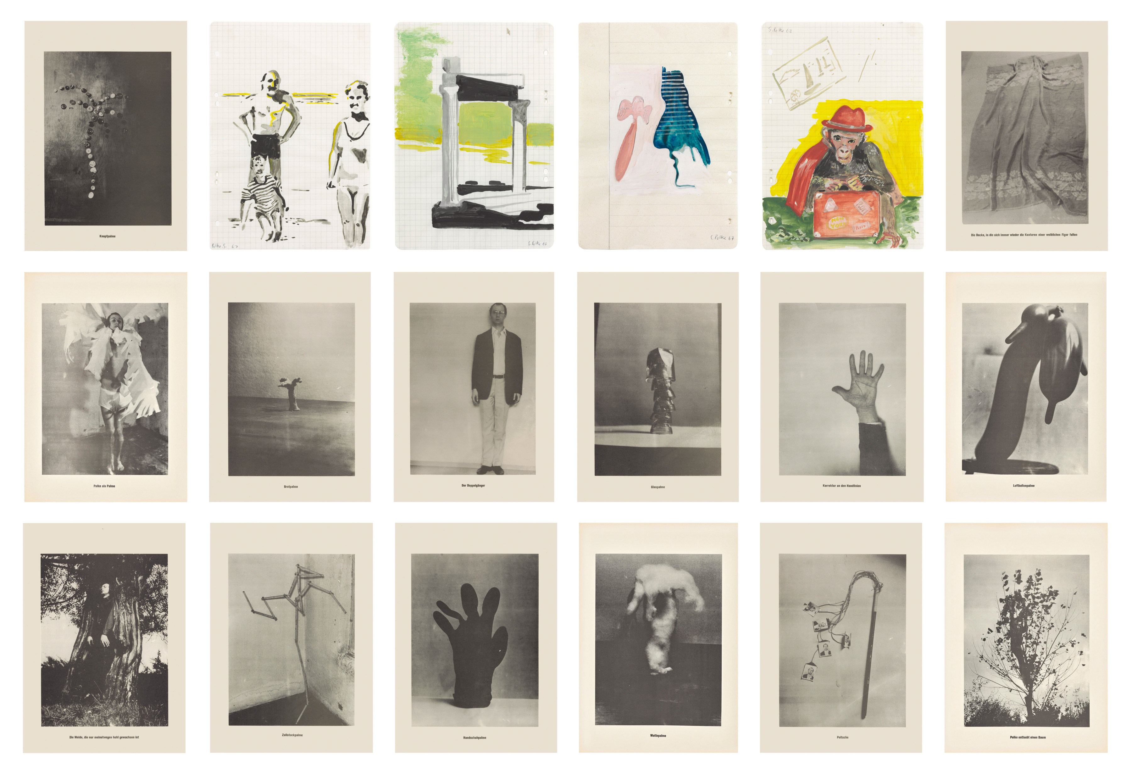 Sigmar Polke, “…Höhere Wesen befehlen (…Higher Beings Command)”, 1967-1968