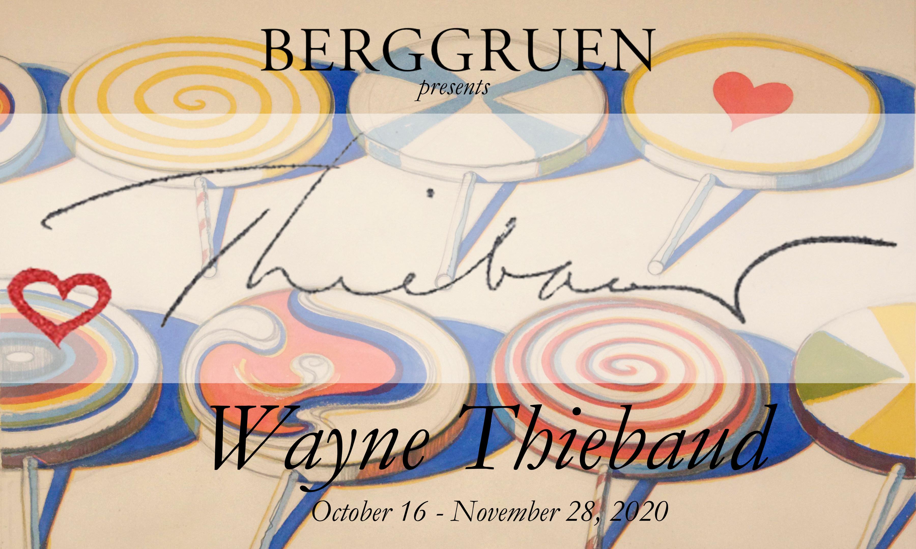 Wayne Thiebaud -  - Viewing Room - Berggruen Gallery Viewing Room