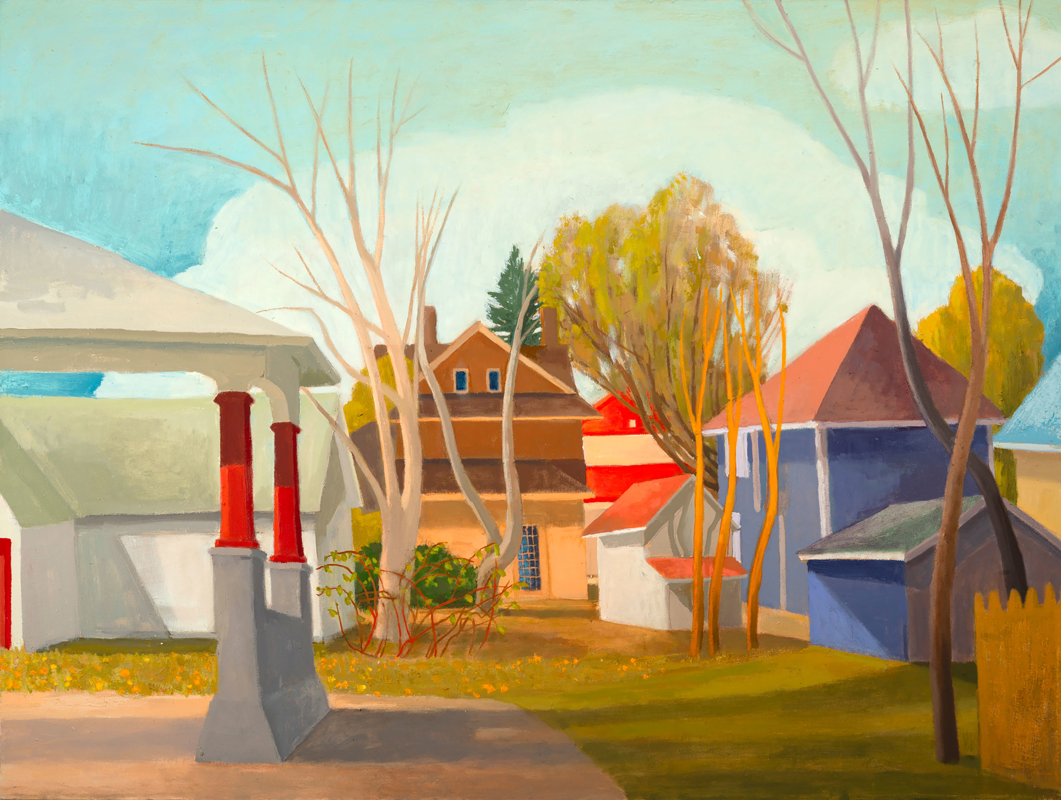 Celia Reisman - Side Streets, Back Roads - Exhibitions - Gross McCleaf Gallery