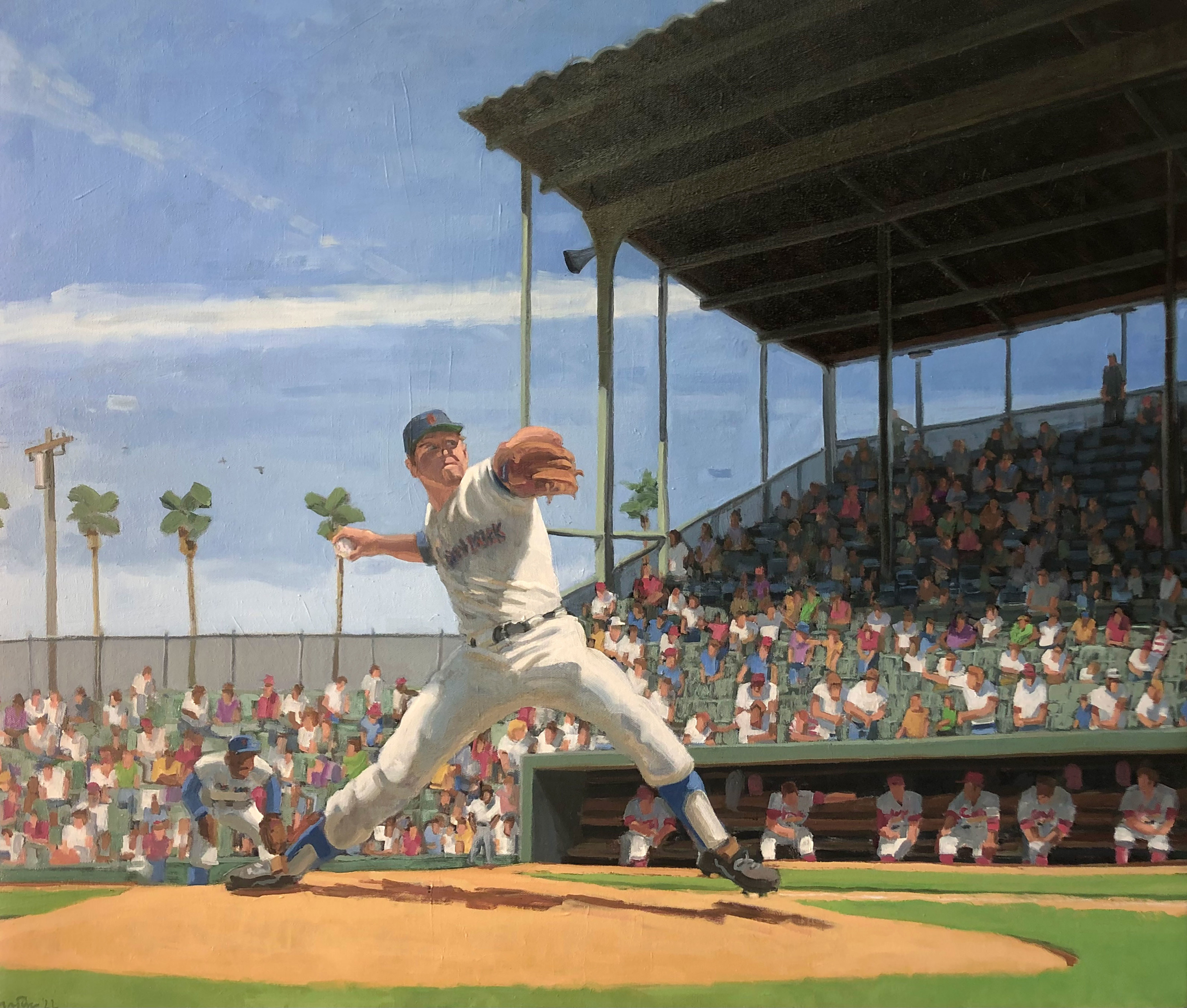 Max Mason - "Play Ball!" - Exhibitions - Gross McCleaf Gallery