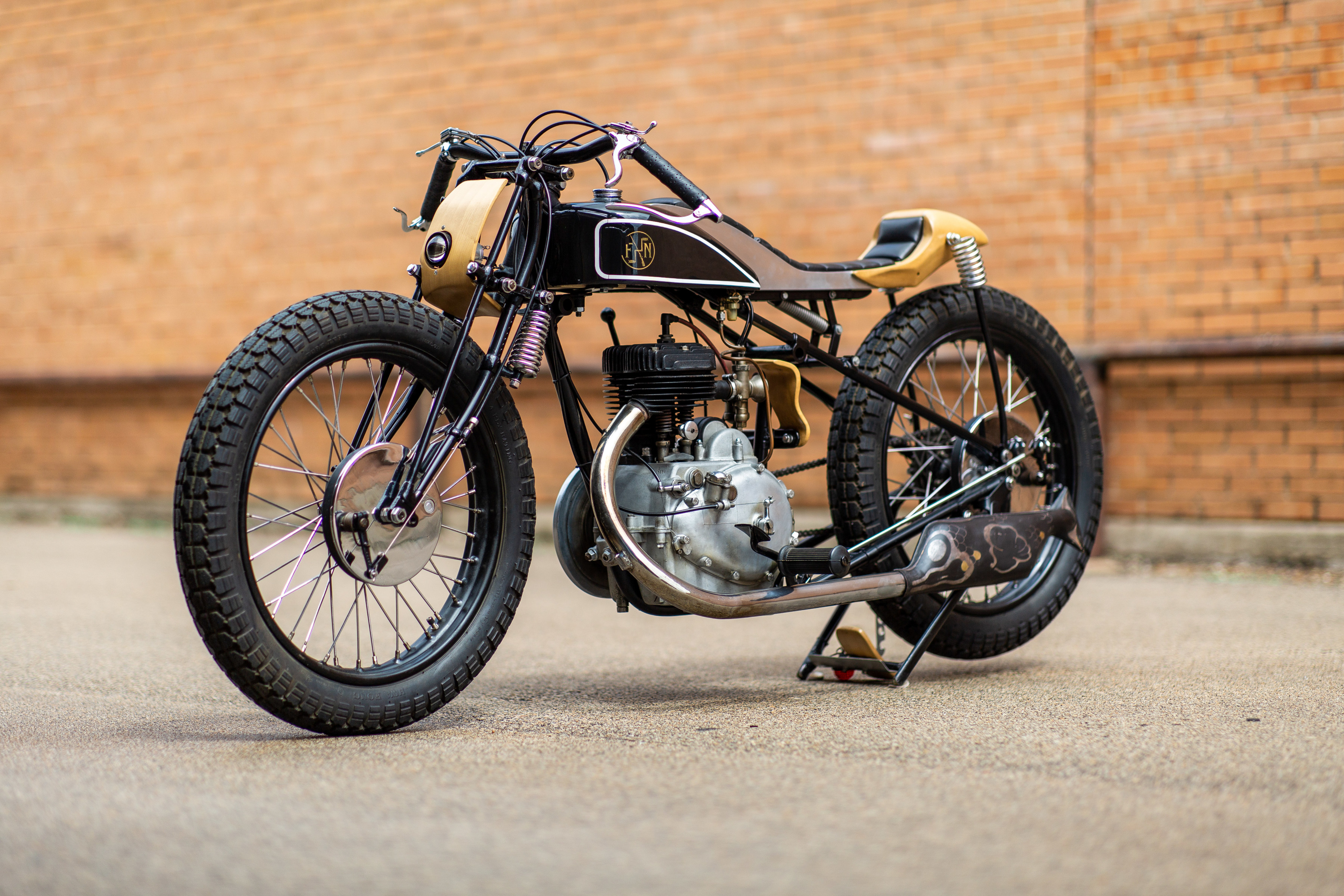 2015 Smoking Black Fish by George Woodman -  - Viewing Room - Haas Moto Museum Blog