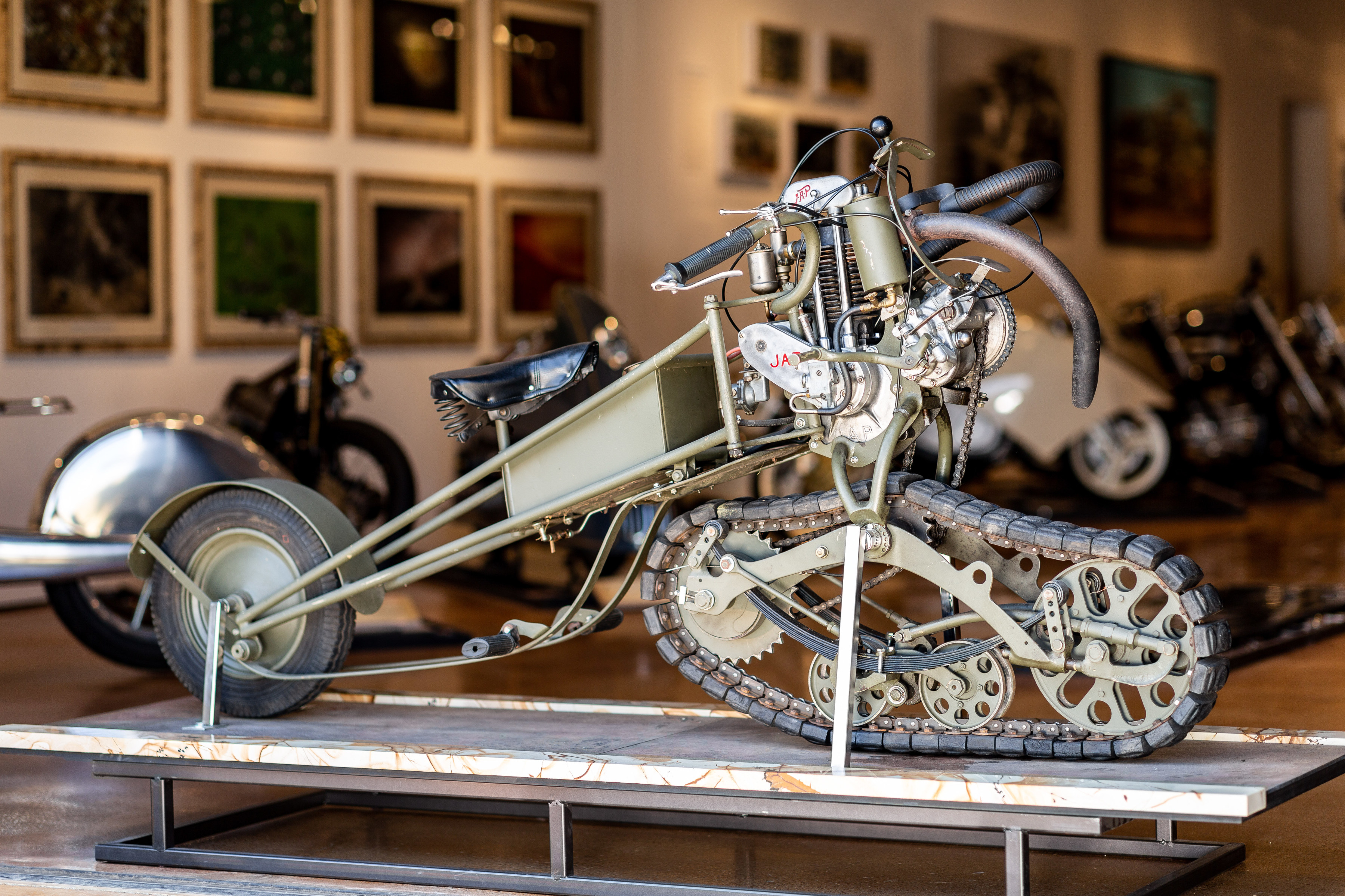 1937 Mercier Moto Chenille -  - Viewing Room - Haas Moto Museum Blog