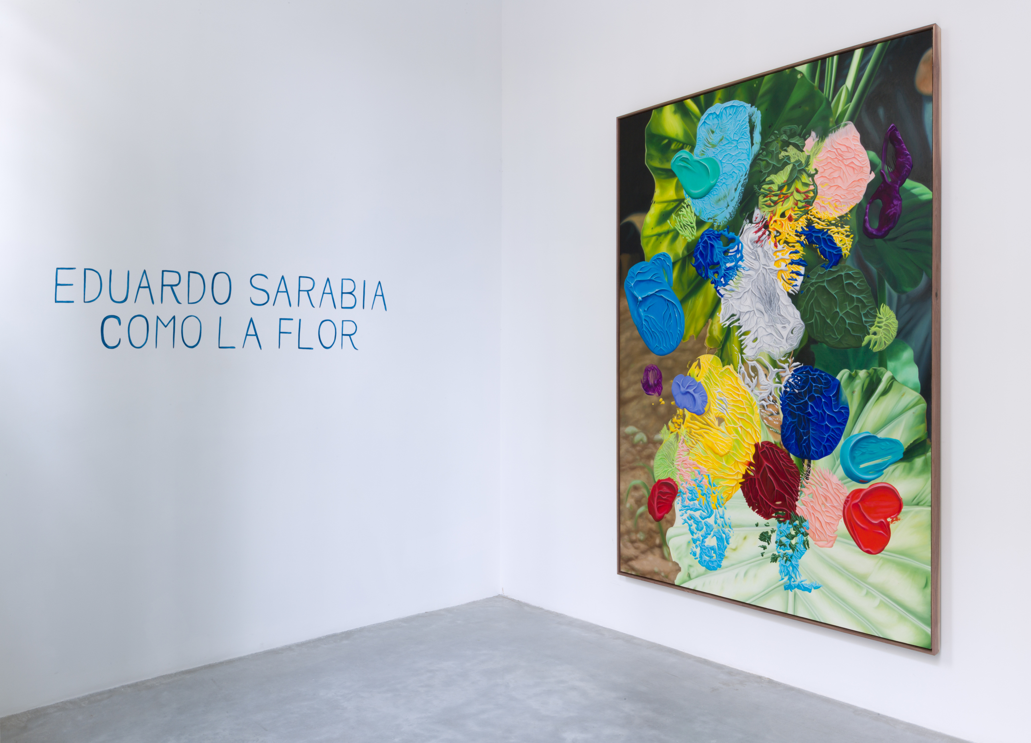 Eduardo Sarabia - Como la flor - Exhibitions - Lopez de la Serna CAC
