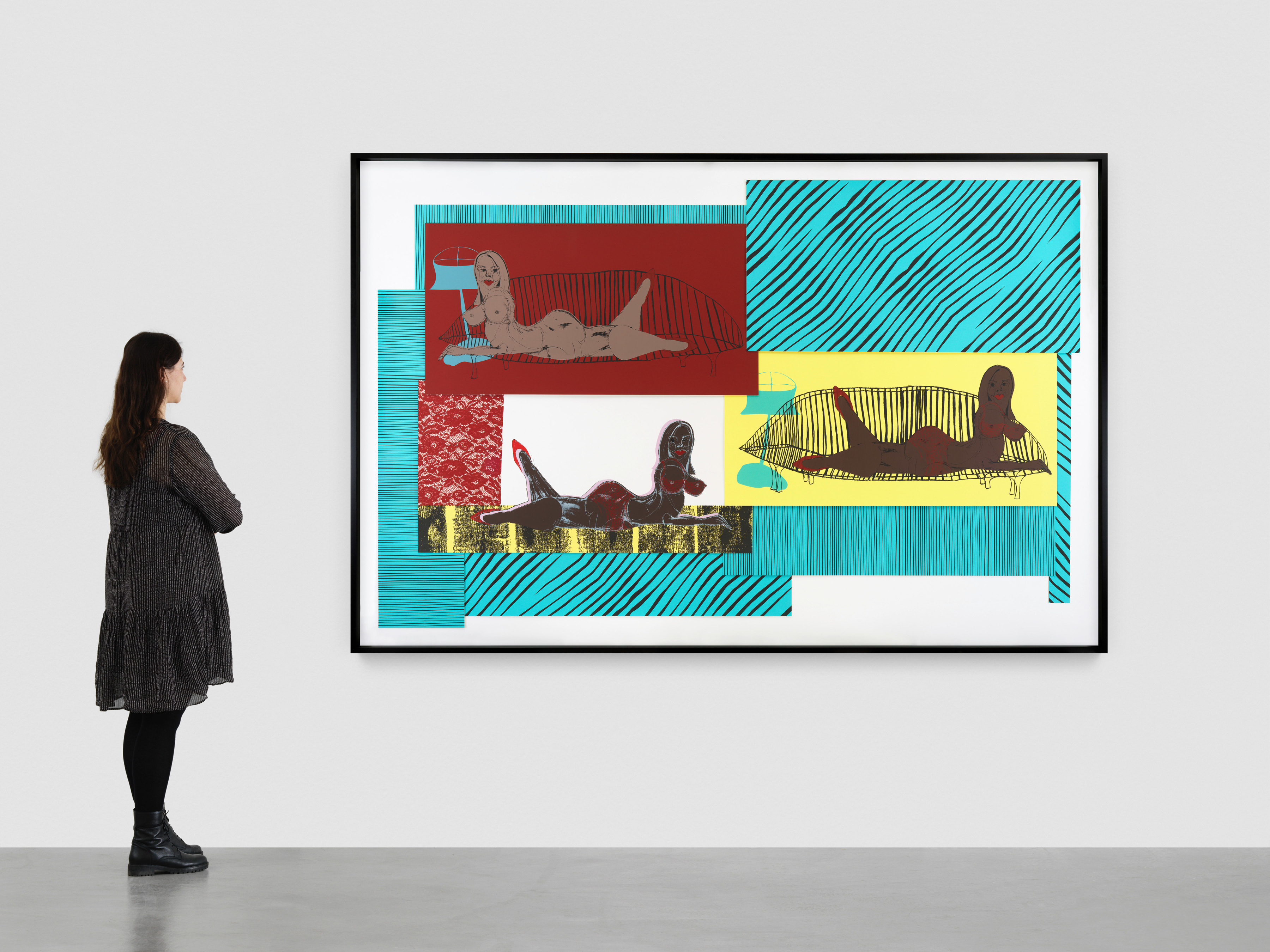 TSCHABALALA SELF - Works on Paper - Viewing Room - Galerie Eva Presenhuber
