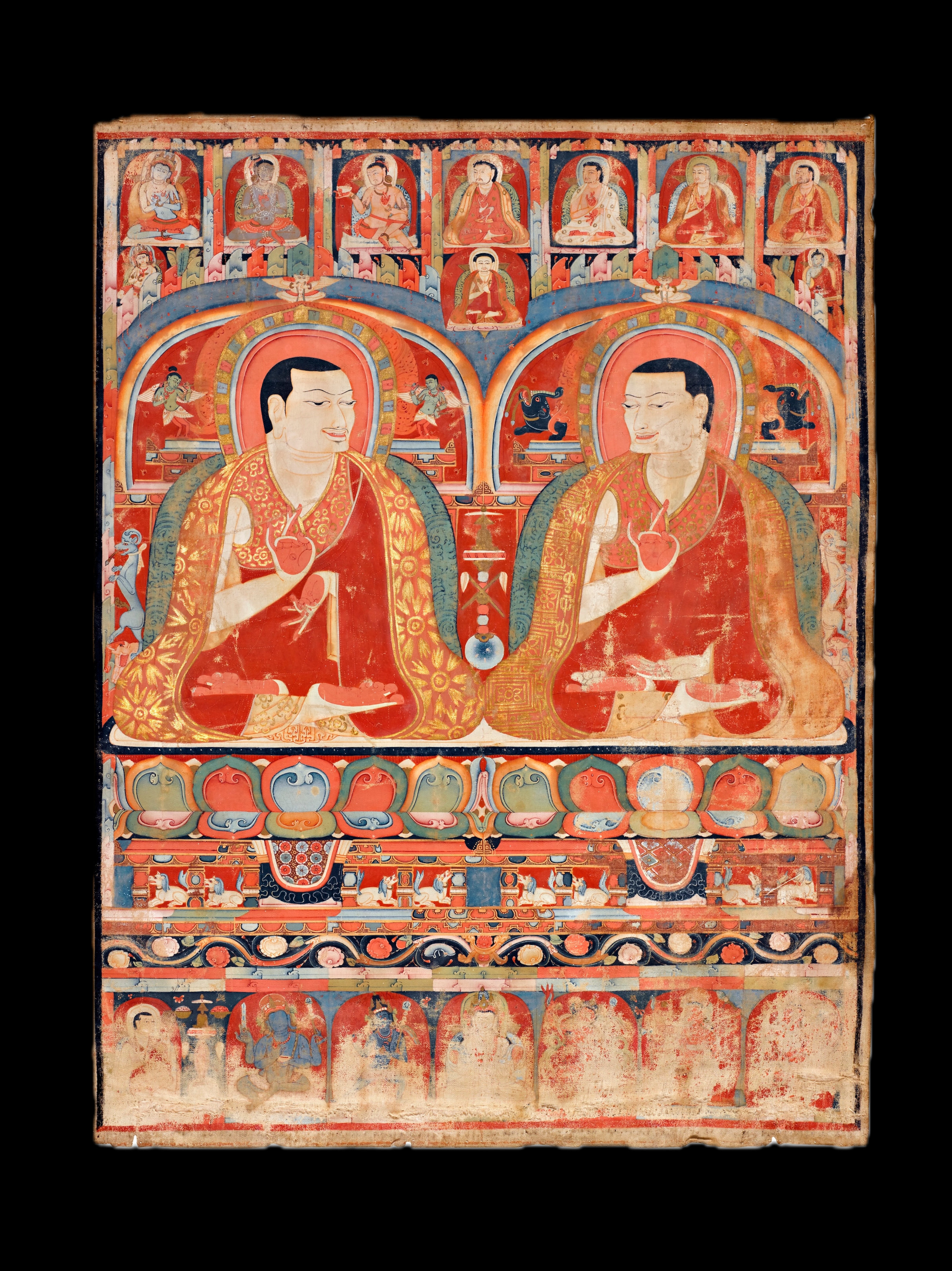 Taklung Abbots Kuyelwa and Sangye Yarjon