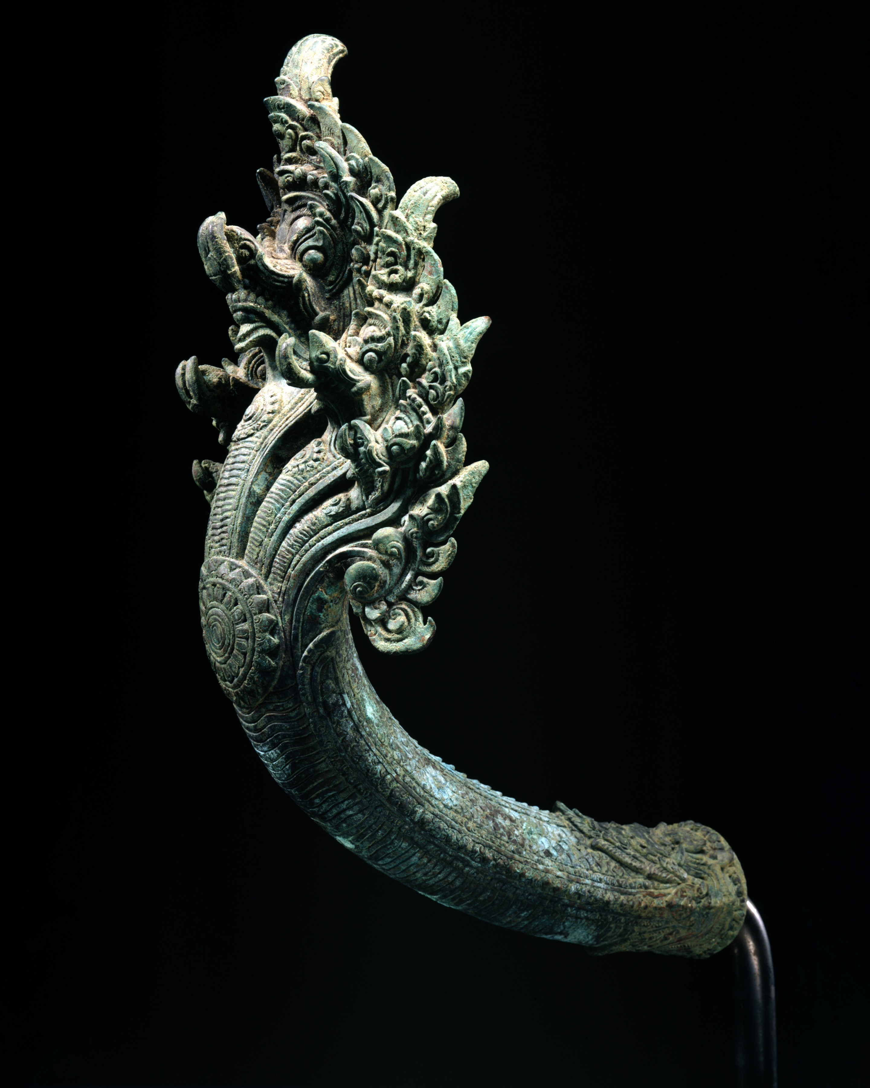 Pair of Palanquin Finials - Cambodia, Angkor Region - Artworks-Items - Carlton Rochell