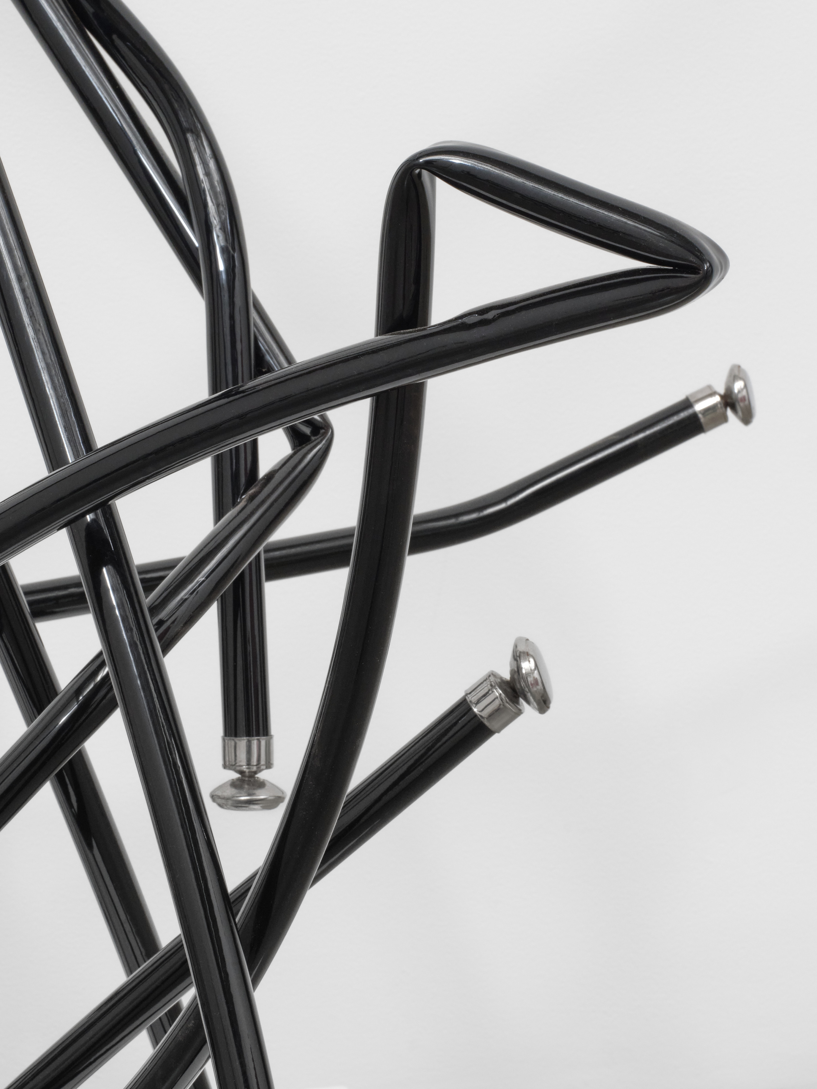 Josh Callaghan,&amp;nbsp;Cursive Rain Chair, 2025, detail&amp;nbsp;
