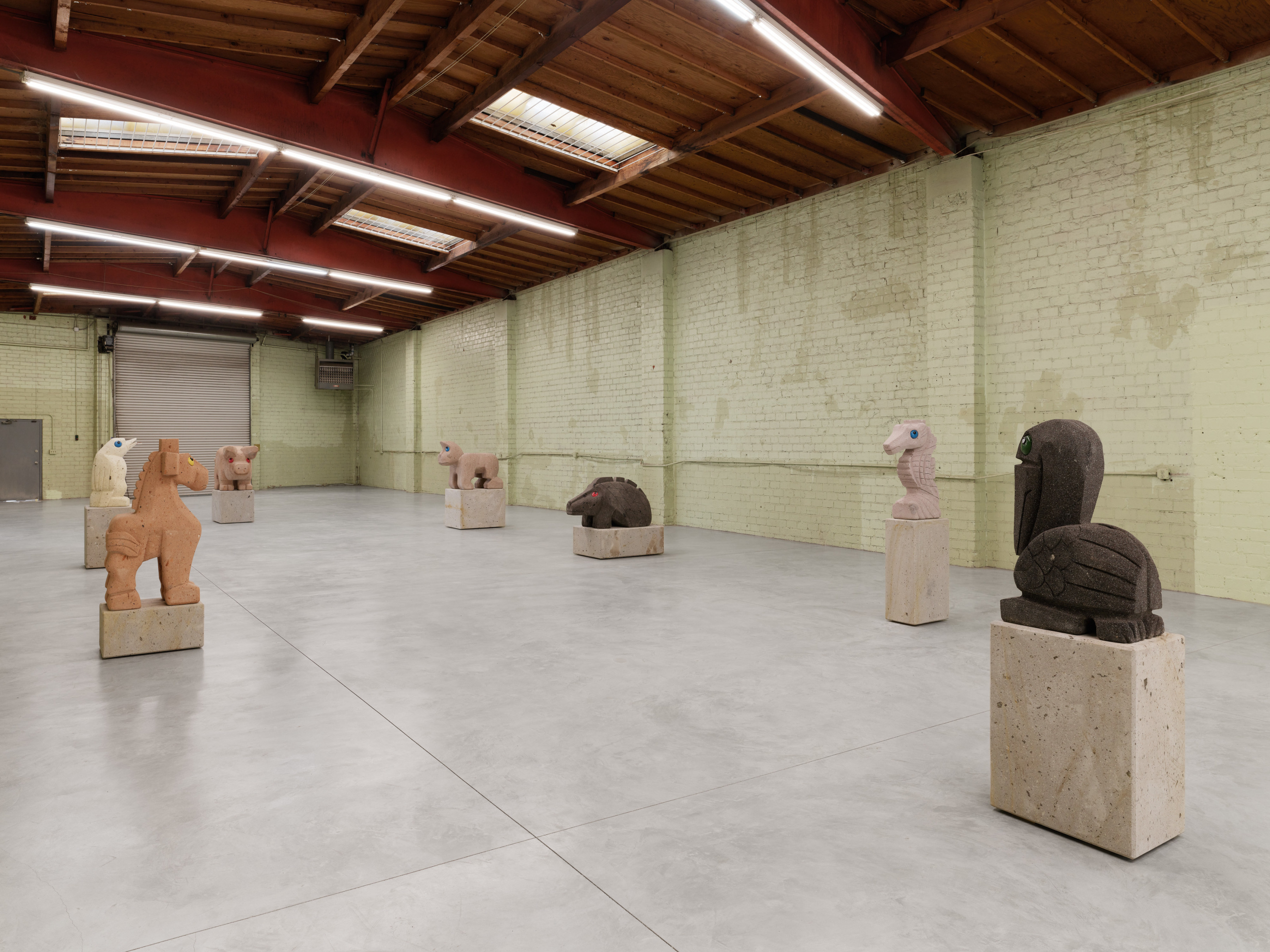 Installation view of Wanda Koop’s “Objects of Interest” at Night Gallery
