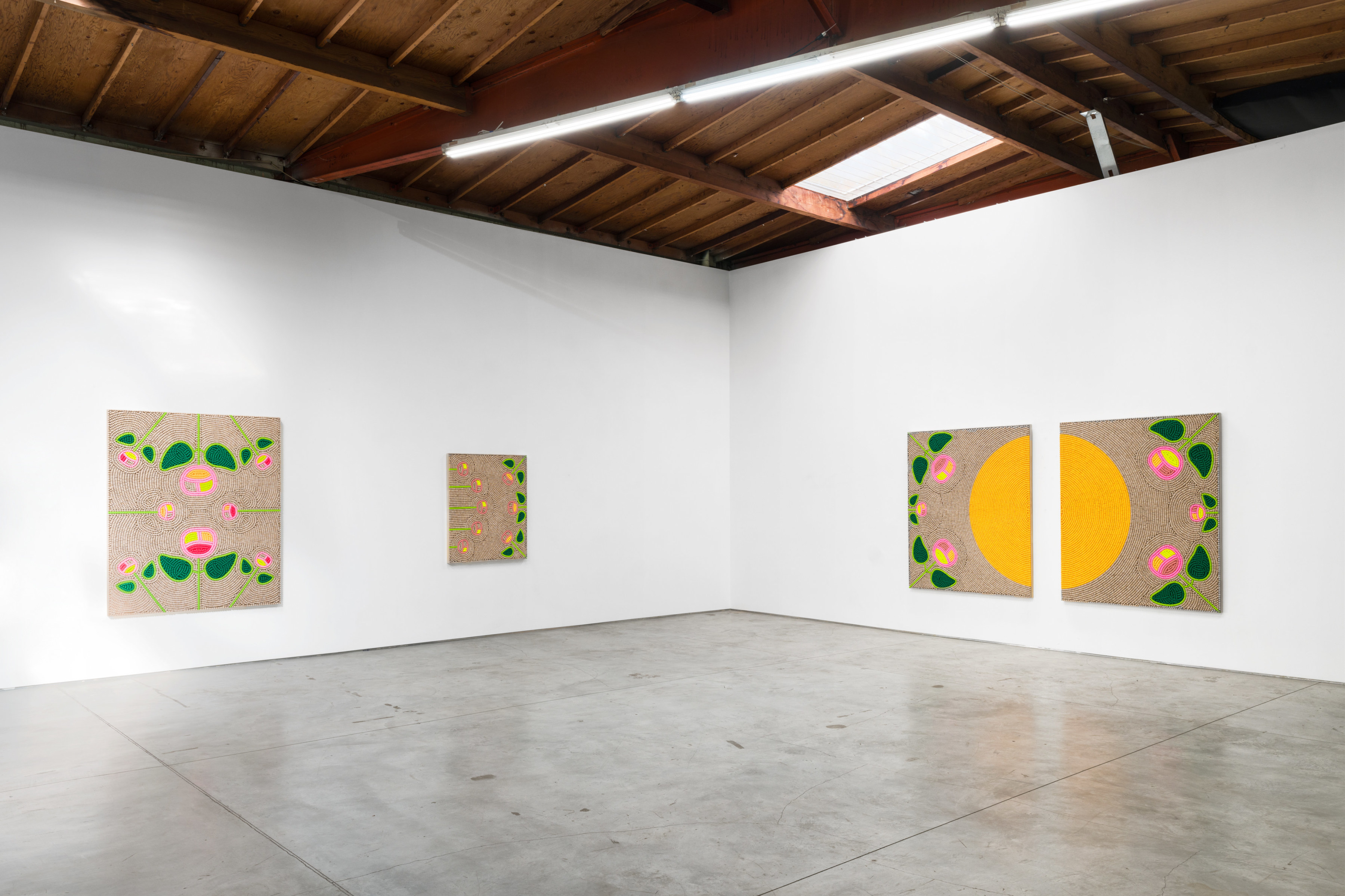 An installation view of "A Quiet Truth" at Sidecar Gallery, 2025