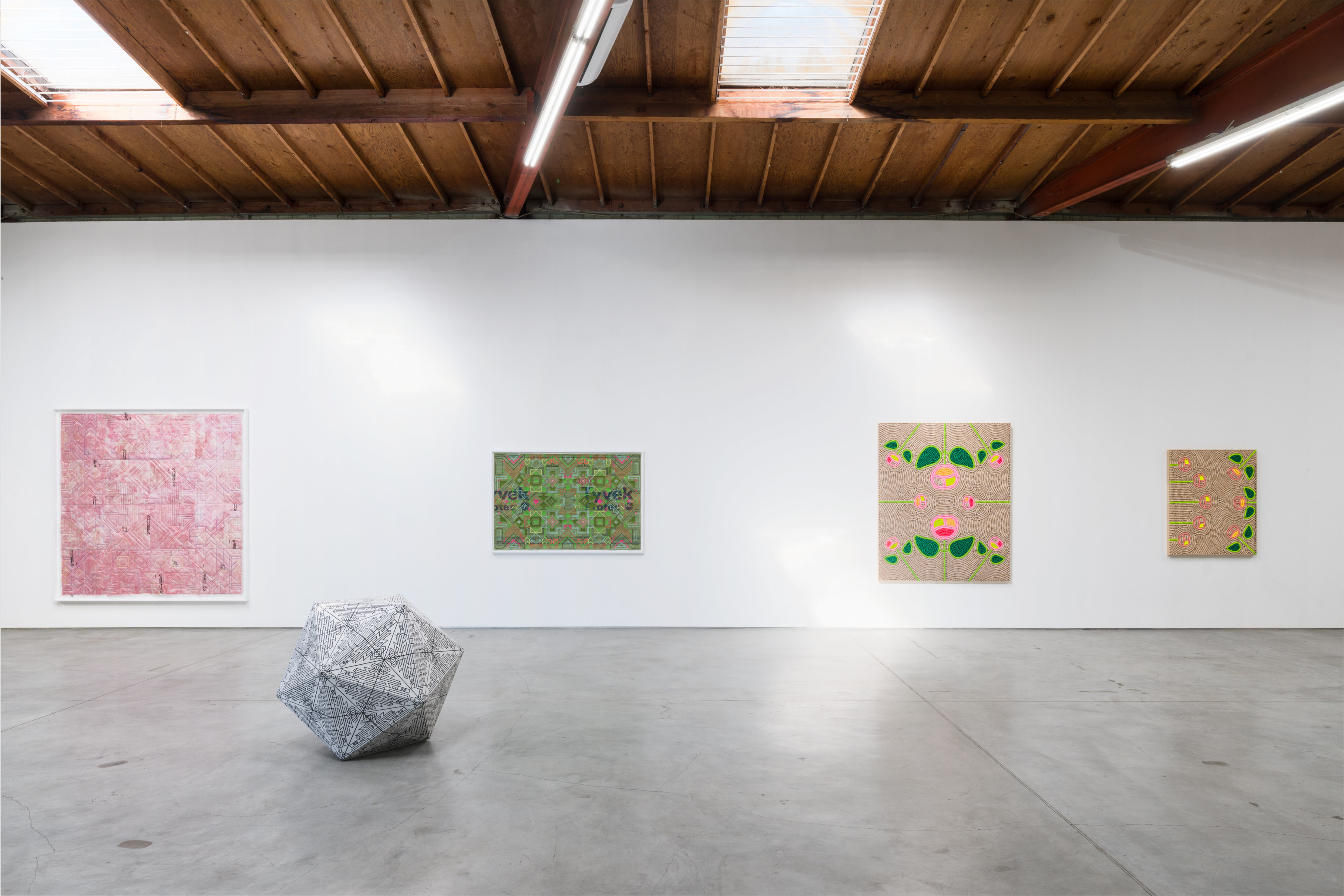 An installation view of "A Quiet Truth" at Sidecar Gallery, 2025