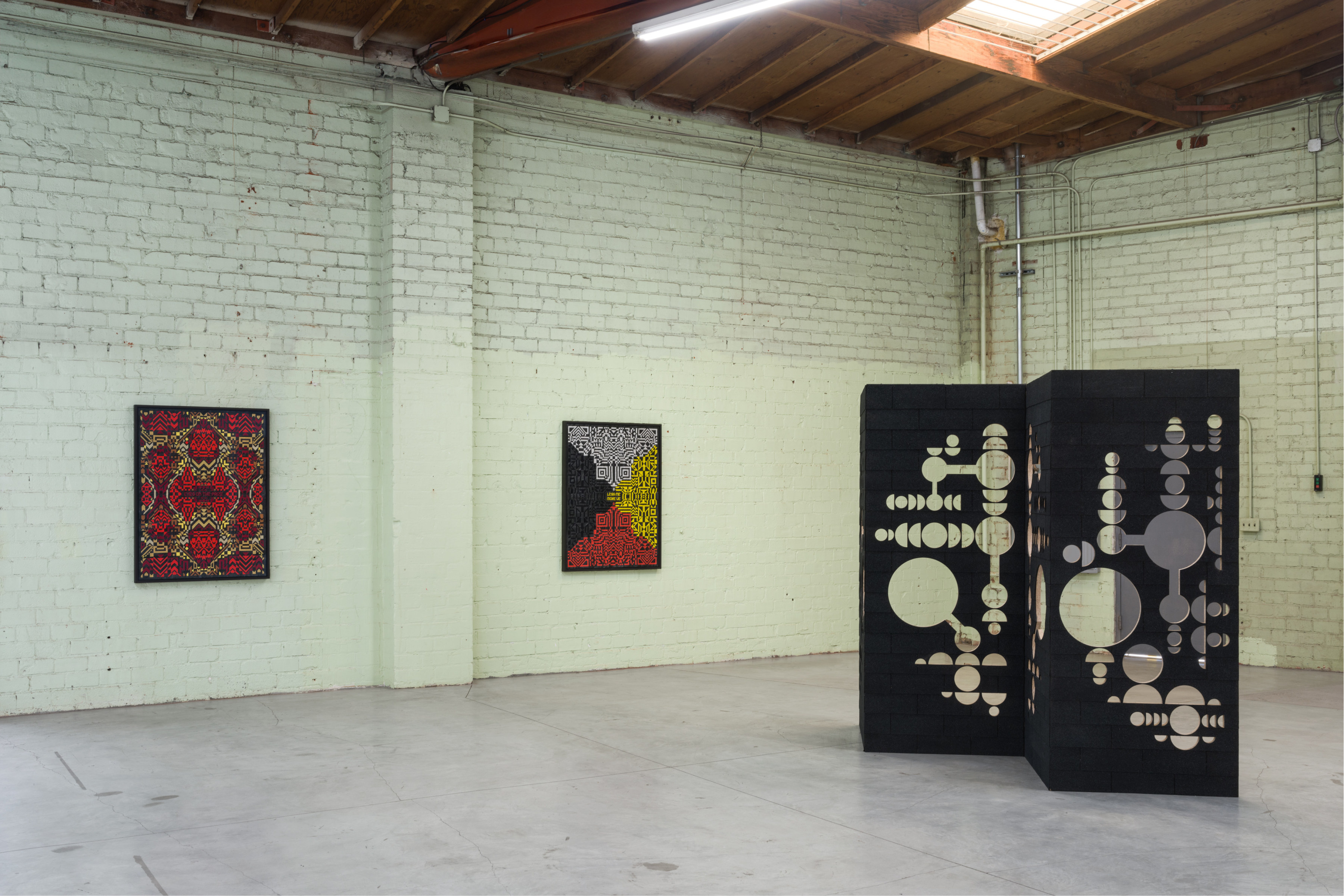 An installation view of "A Quiet Truth" at Sidecar Gallery, 2025