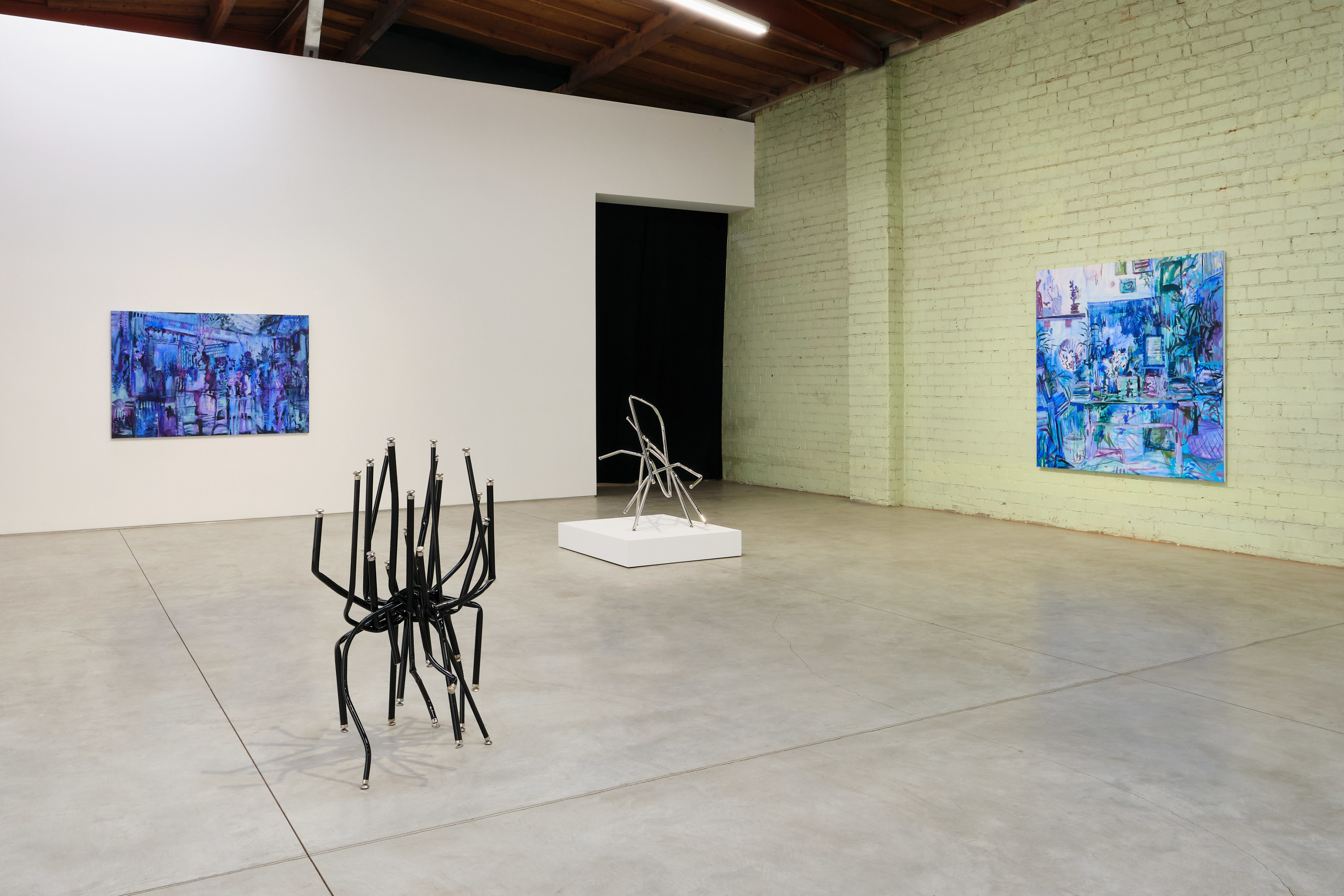 Installation view of "Drawing Room"