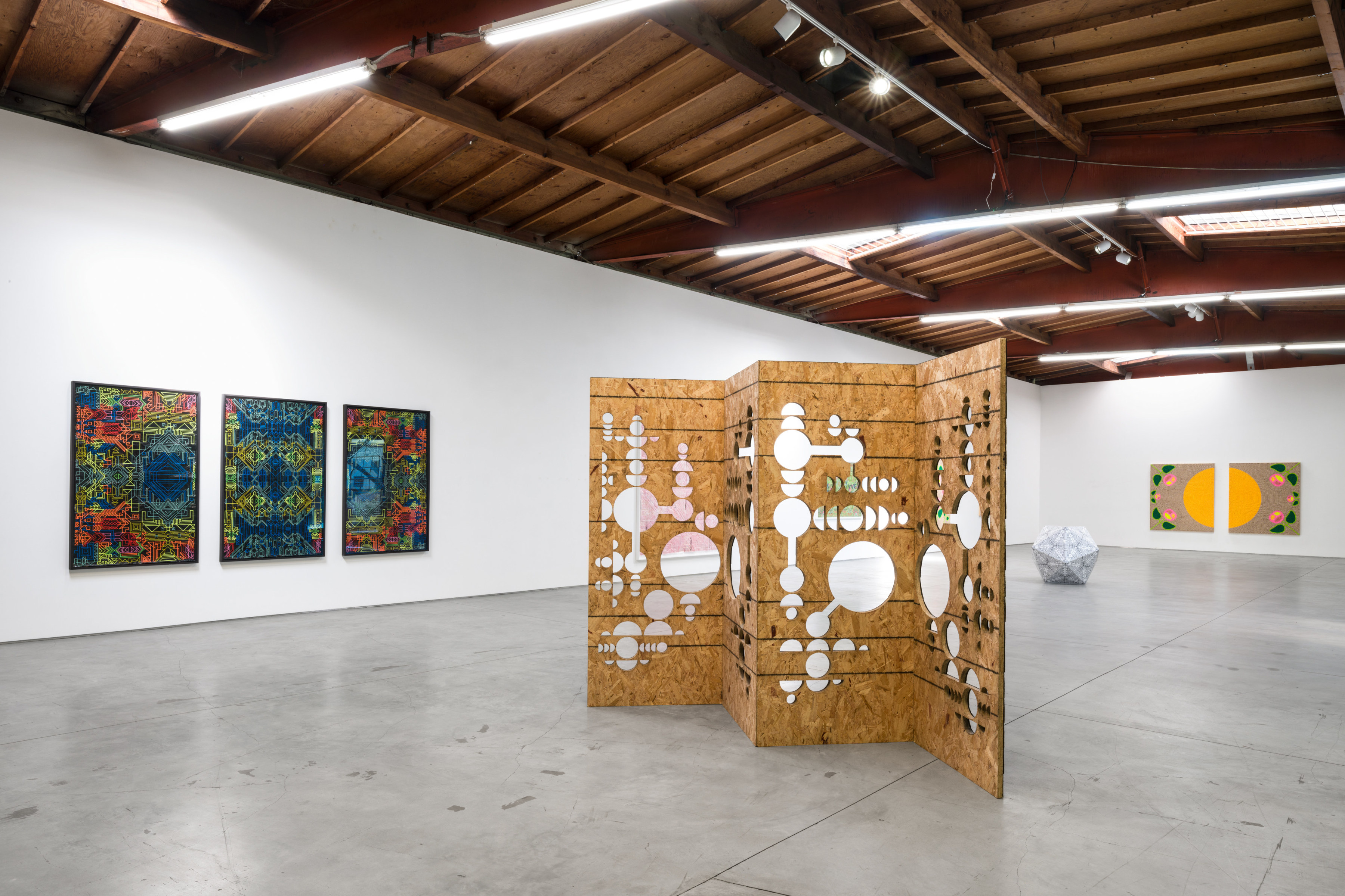 An installation view of "A Quiet Truth" at Sidecar Gallery, 2025