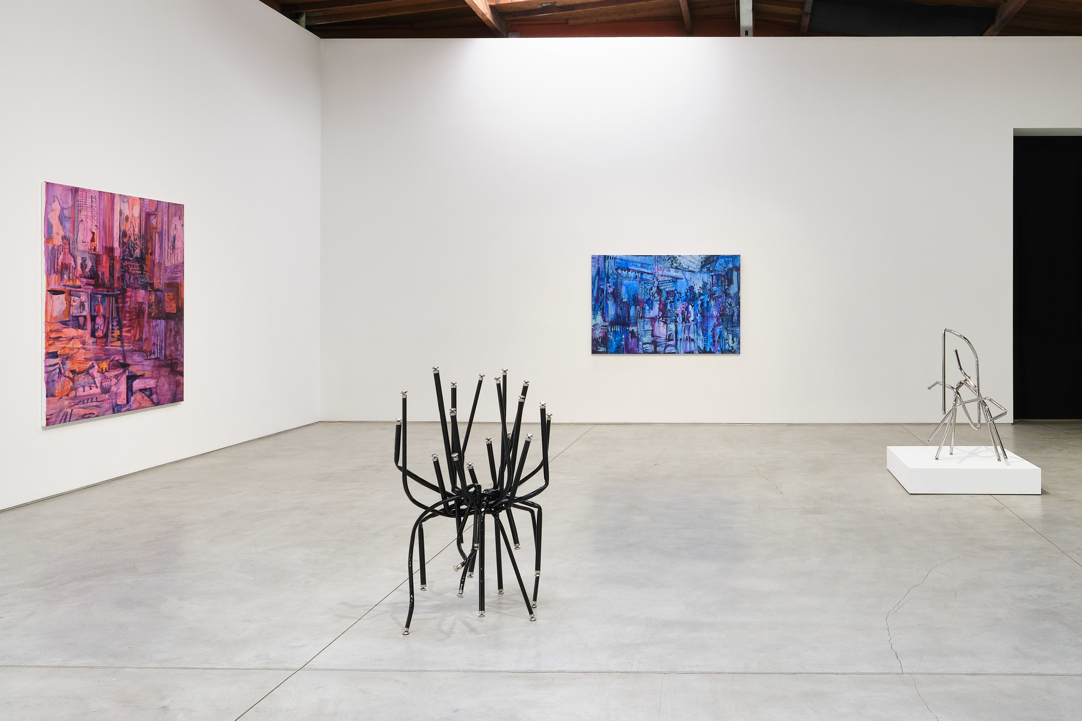 Installation view of "Drawing Room"