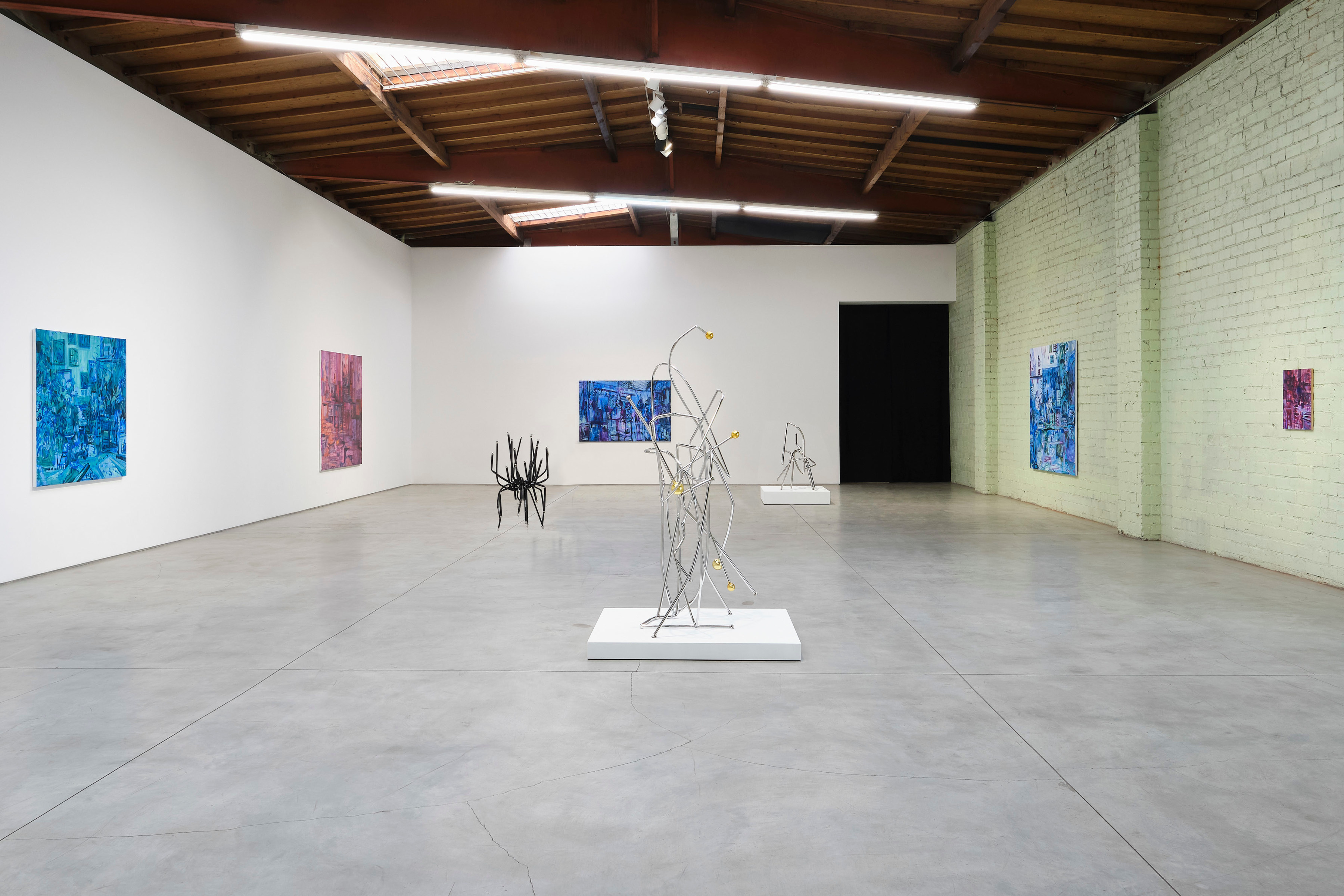 Installation view of "Drawing Room"