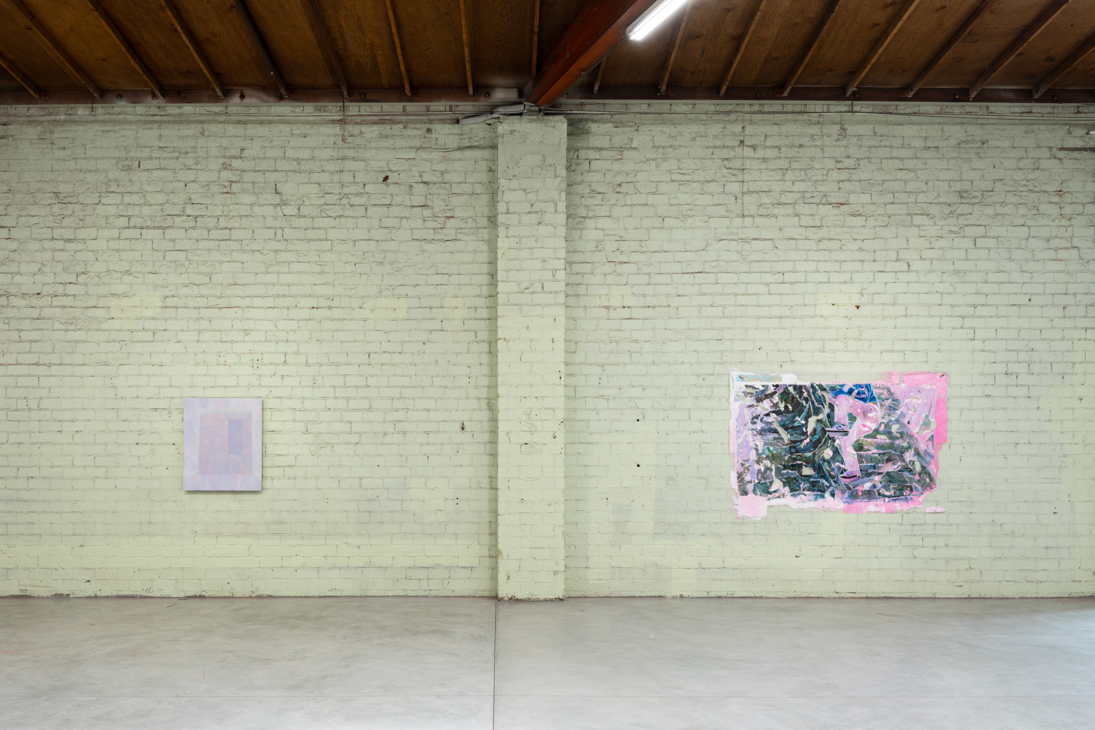 Installation view of “There is Feeling”