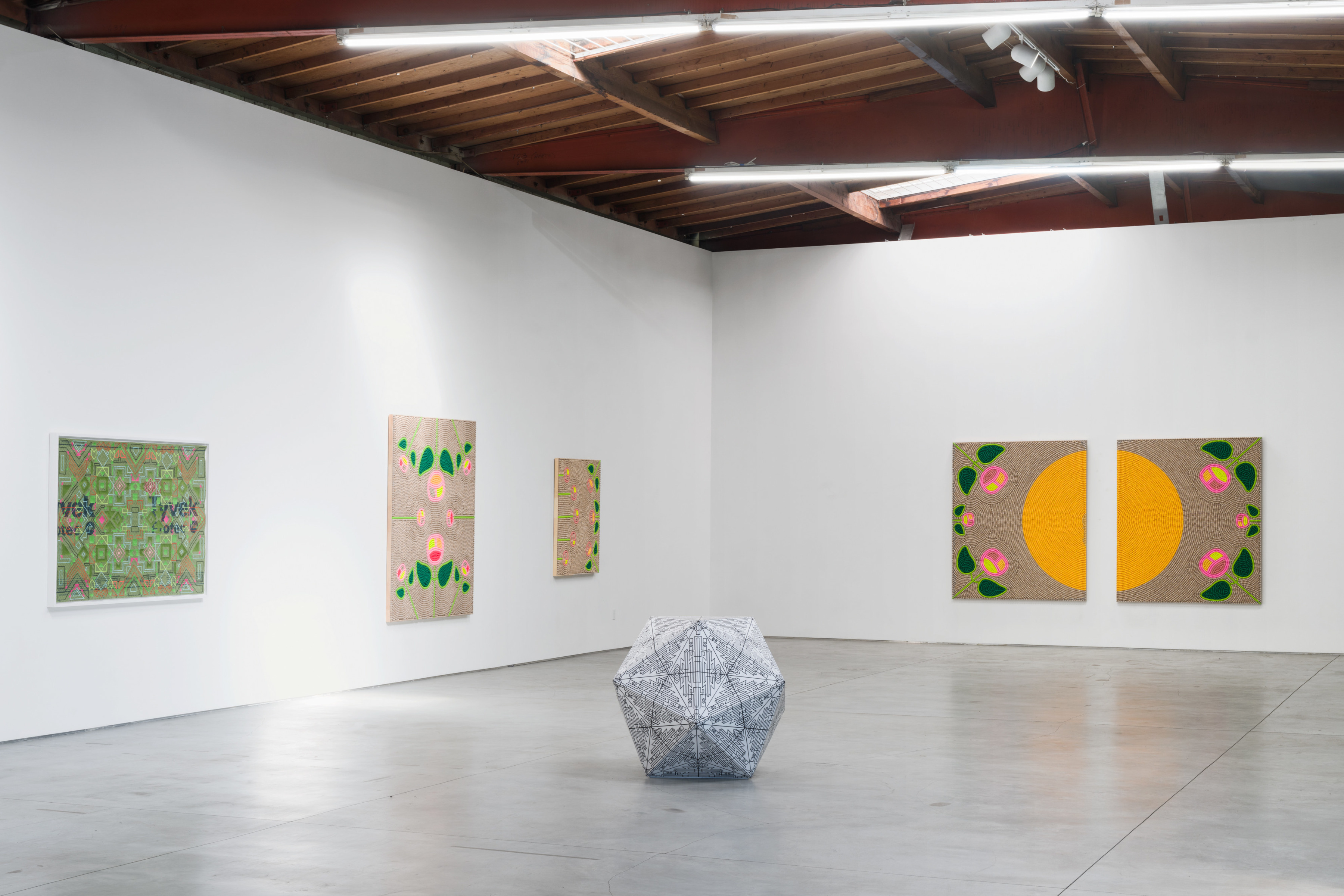 An installation view of "A Quiet Truth" at Sidecar Gallery, 2025