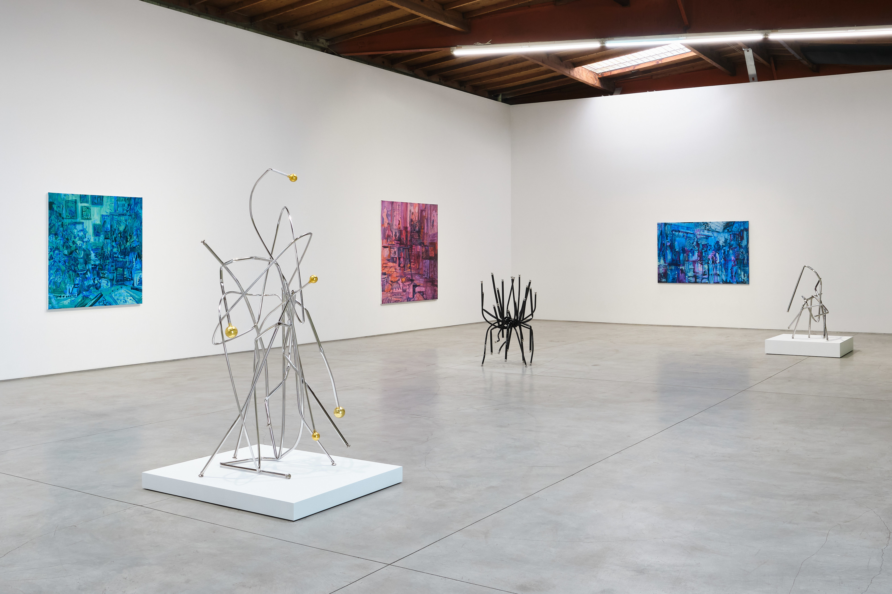 Installation view of "Drawing Room"