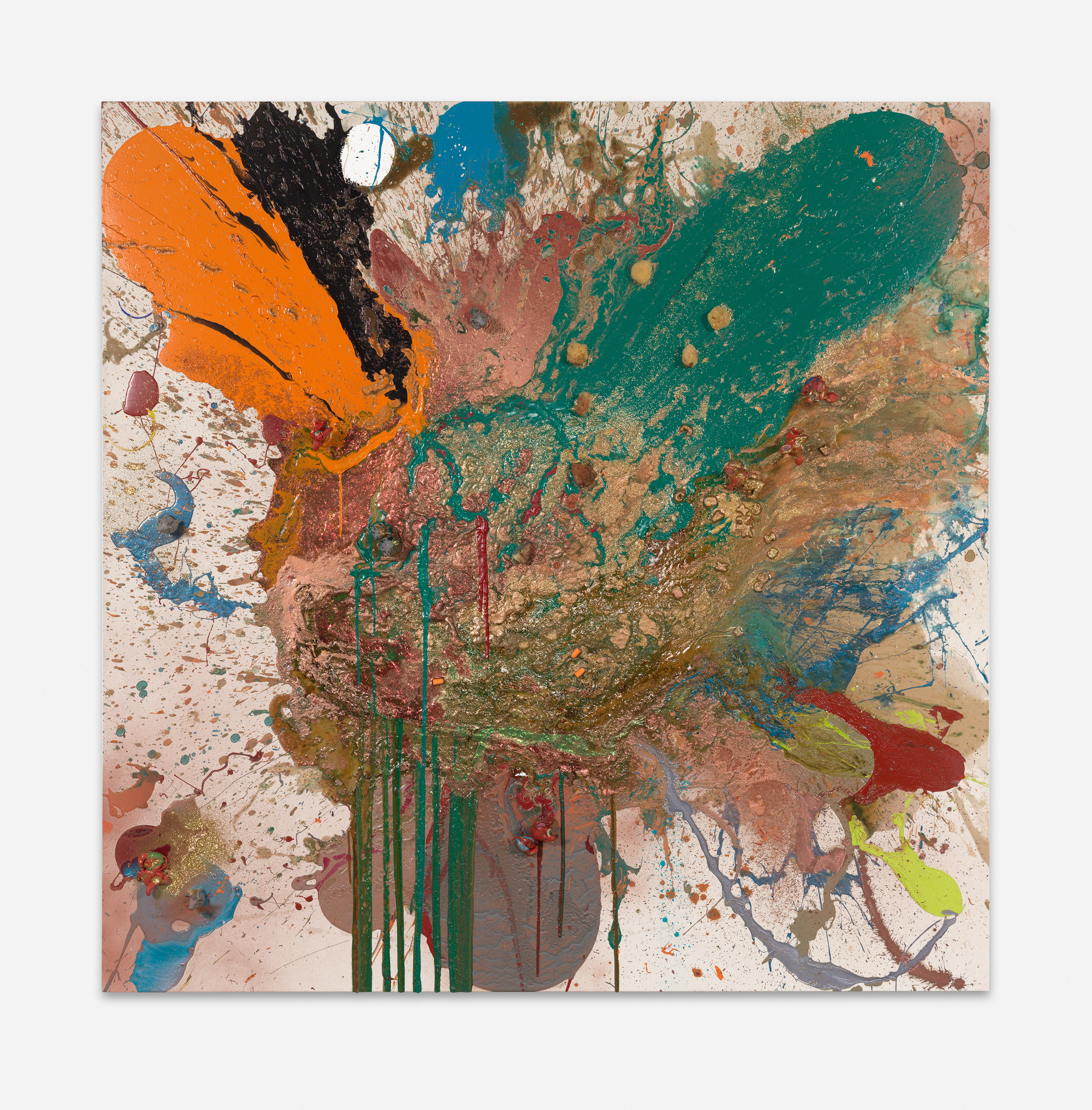 John Armleder Quibble, 2018