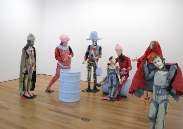 group of statues