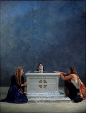 Image of BILL VIOLA's Study for Emergence,&nbsp;2002