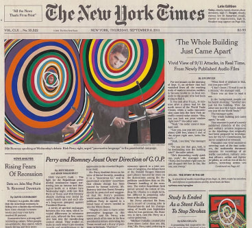 drawn-in newspaper