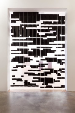 Image of artwork on the doorway