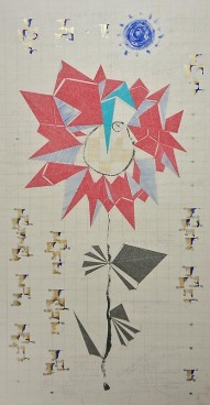 drawing of a flower