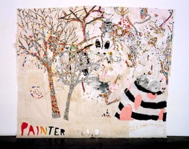 Image of Trenton Doyle Hancock's Painter and Loid Struggle for Soul Control, 2001