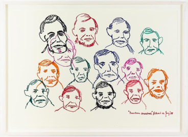 Image of FOLKERT DE JONG's Fourteen Ancestors, 2008