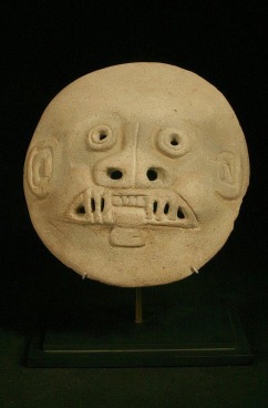Jaguar/Man Mask Equador La Tolita Culture