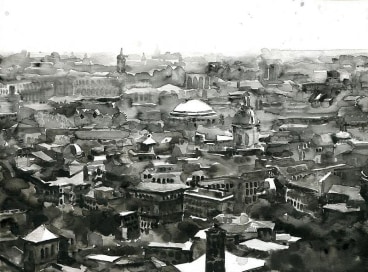 Image of SHI ZHIYING's 石至莹 Palomar—From the Terrace 帕洛马尔——从阳台上, 2011-2012