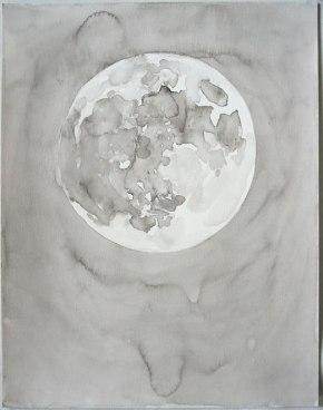 Image of SHI ZHIYING's 石至莹 Palomar—Moon in the Afternoon 帕洛马尔——黄昏的月亮, 2011-2012
