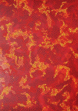 Yayoi Kusama Madder-colored Cloud, 1997