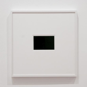 framed, black rectangle