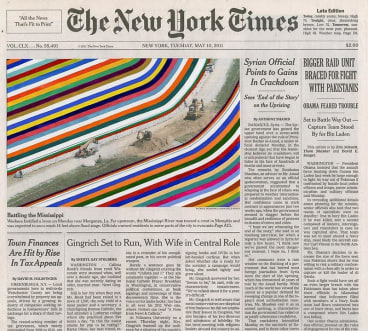 drawn-in newspaper